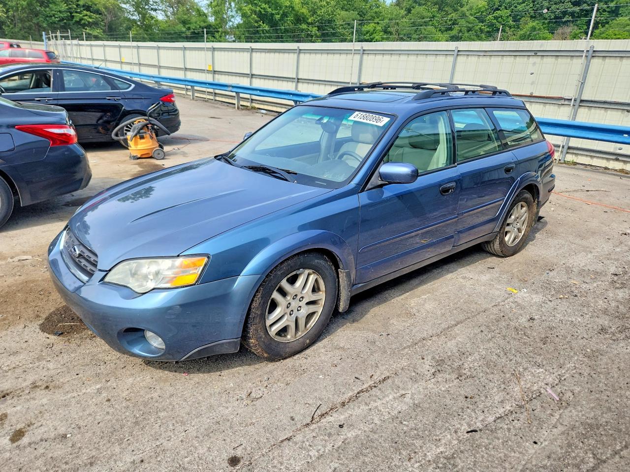 2006 Subaru Legacy Outback 2.5i Limited Blue vin: 4S4BP62CX67304057