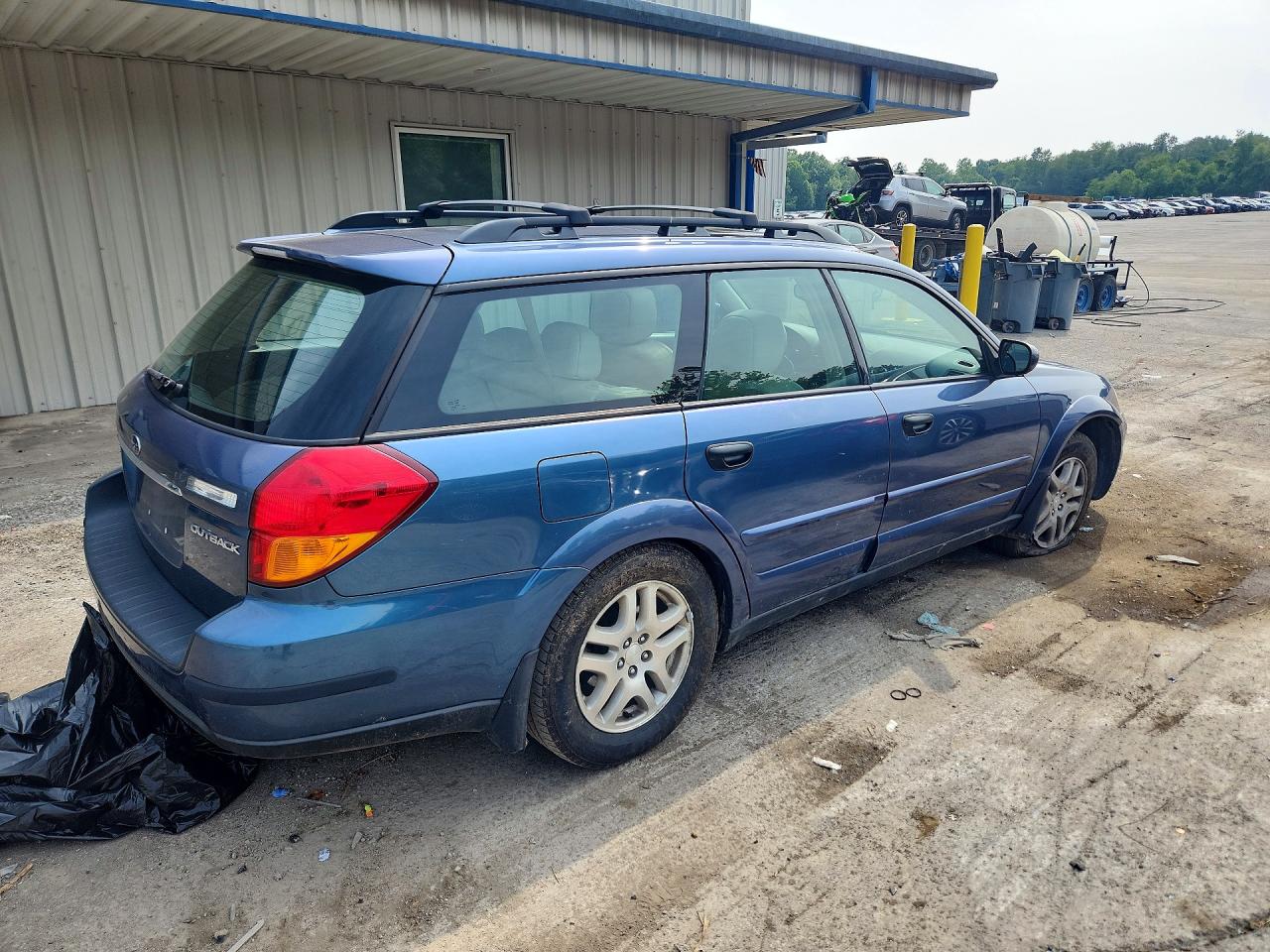 2006 Subaru Legacy Outback 2.5i Limited Blue vin: 4S4BP62CX67304057