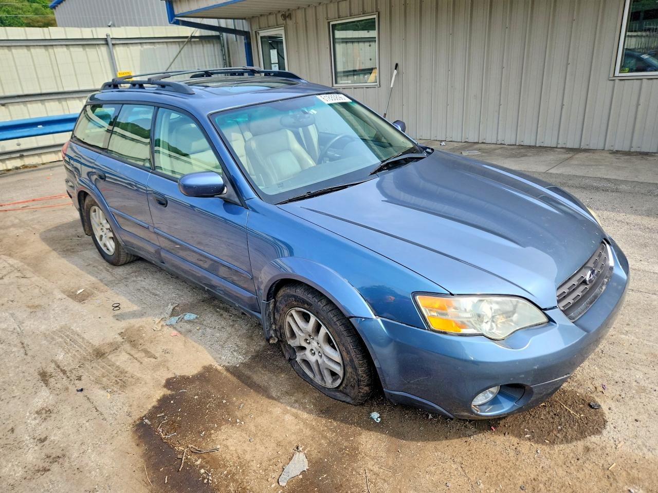 2006 Subaru Legacy Outback 2.5i Limited Blue vin: 4S4BP62CX67304057