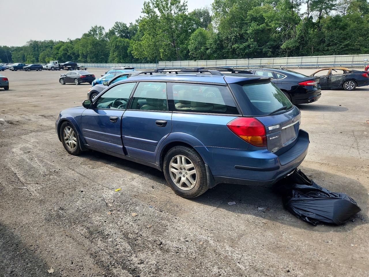 2006 Subaru Legacy Outback 2.5i Limited Blue vin: 4S4BP62CX67304057