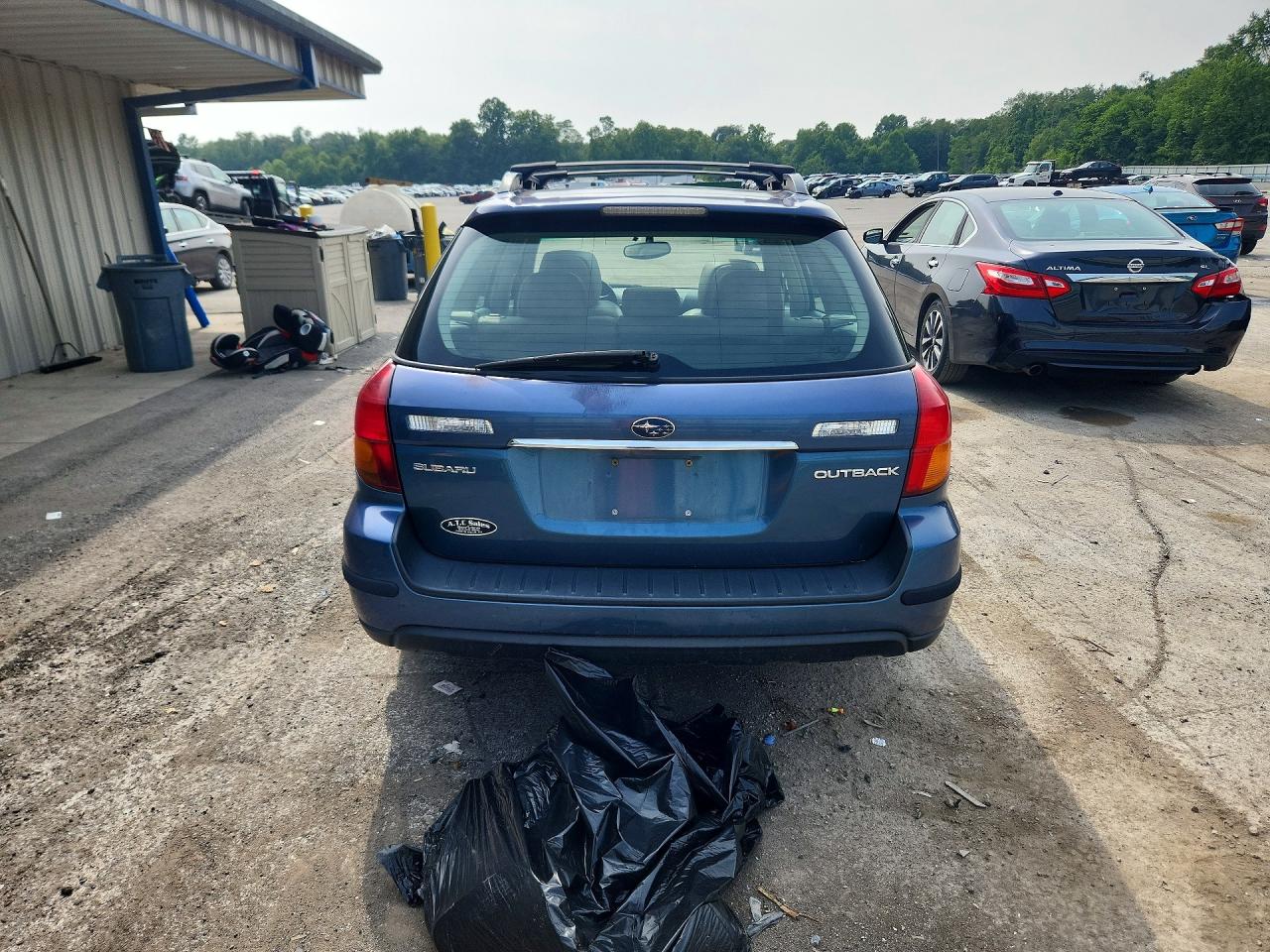 2006 Subaru Legacy Outback 2.5i Limited Blue vin: 4S4BP62CX67304057