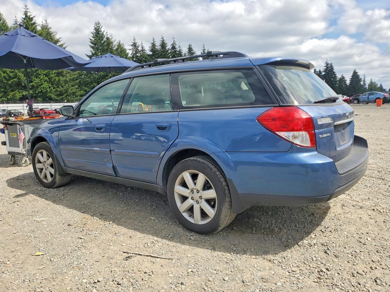 2008 Subaru Outback 2.5i Limited Синий vin: 4S4BP62CX87309181