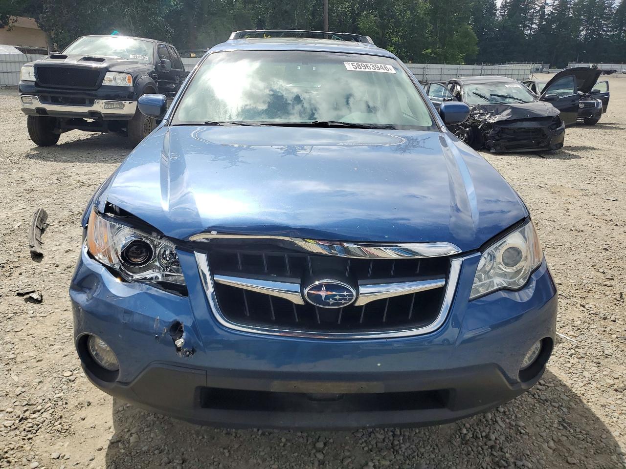 2008 Subaru Outback 2.5i Limited Синий vin: 4S4BP62CX87309181