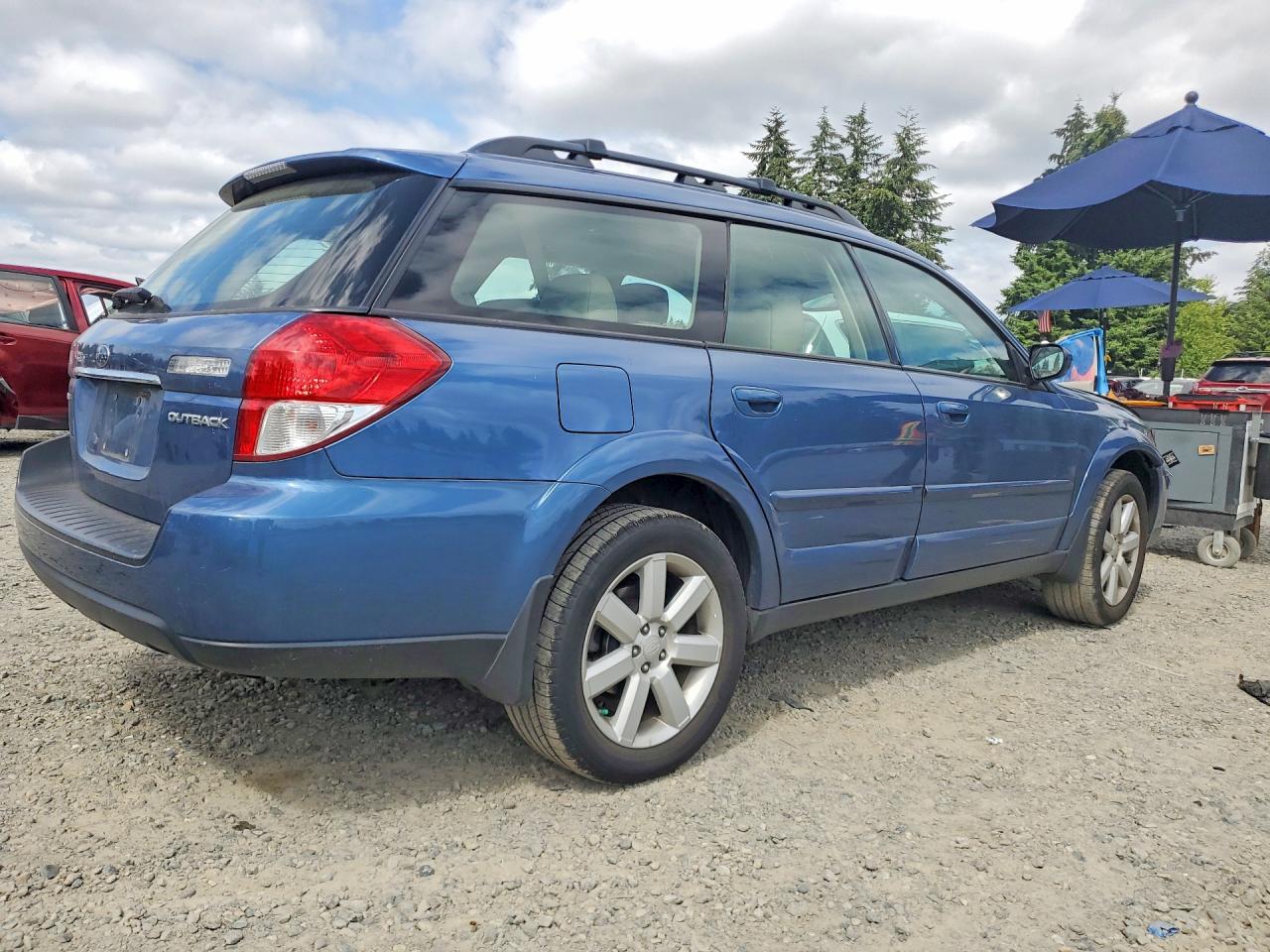 2008 Subaru Outback 2.5i Limited Синий vin: 4S4BP62CX87309181