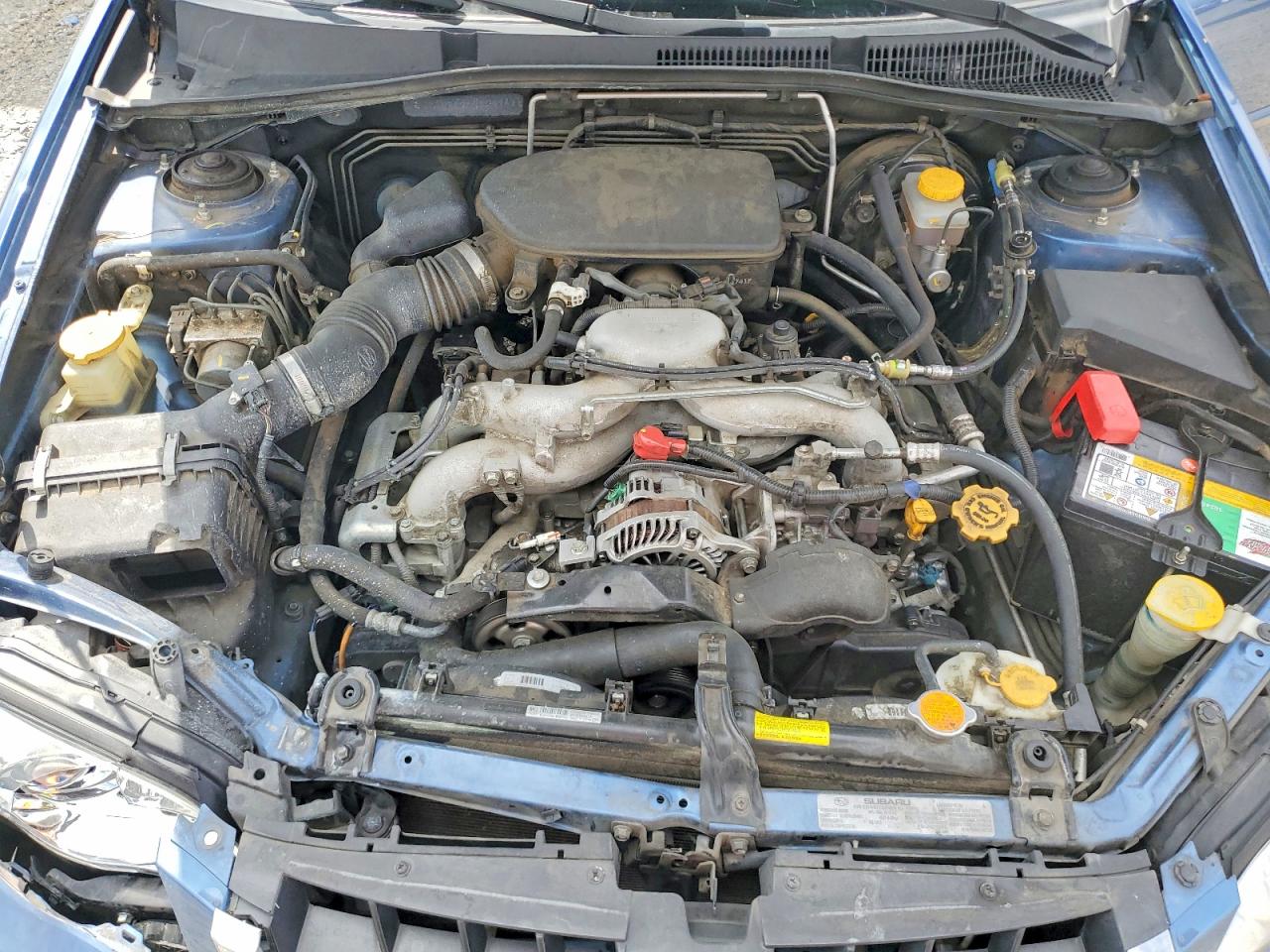 2008 Subaru Outback 2.5i Limited Синий vin: 4S4BP62CX87309181