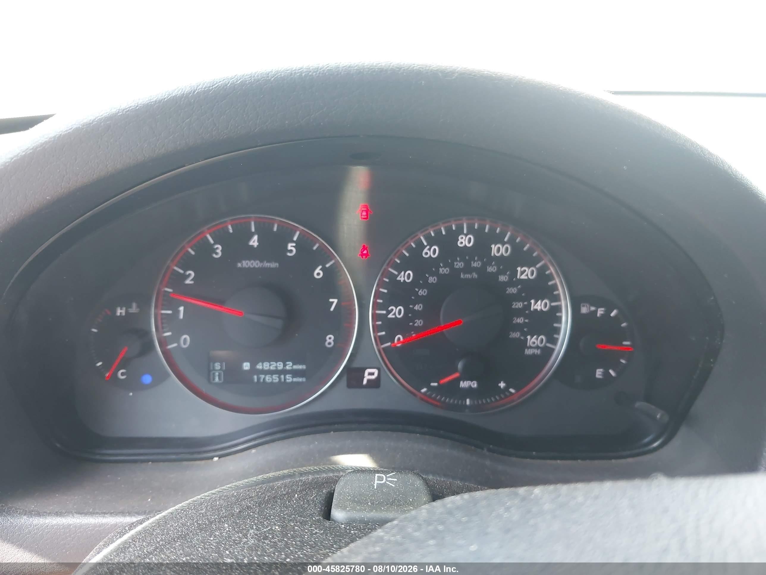 2008 Subaru Outback 2.5xt Limited Желто-коричневый vin: 4S4BP63C384323777