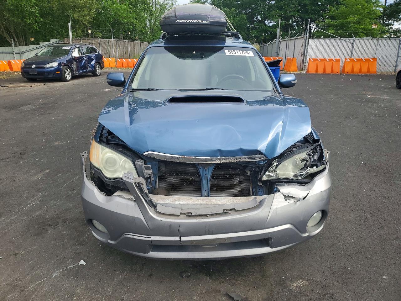 2009 Subaru Outback 2.5xt Limited Blue vin: 4S4BP63C594321837