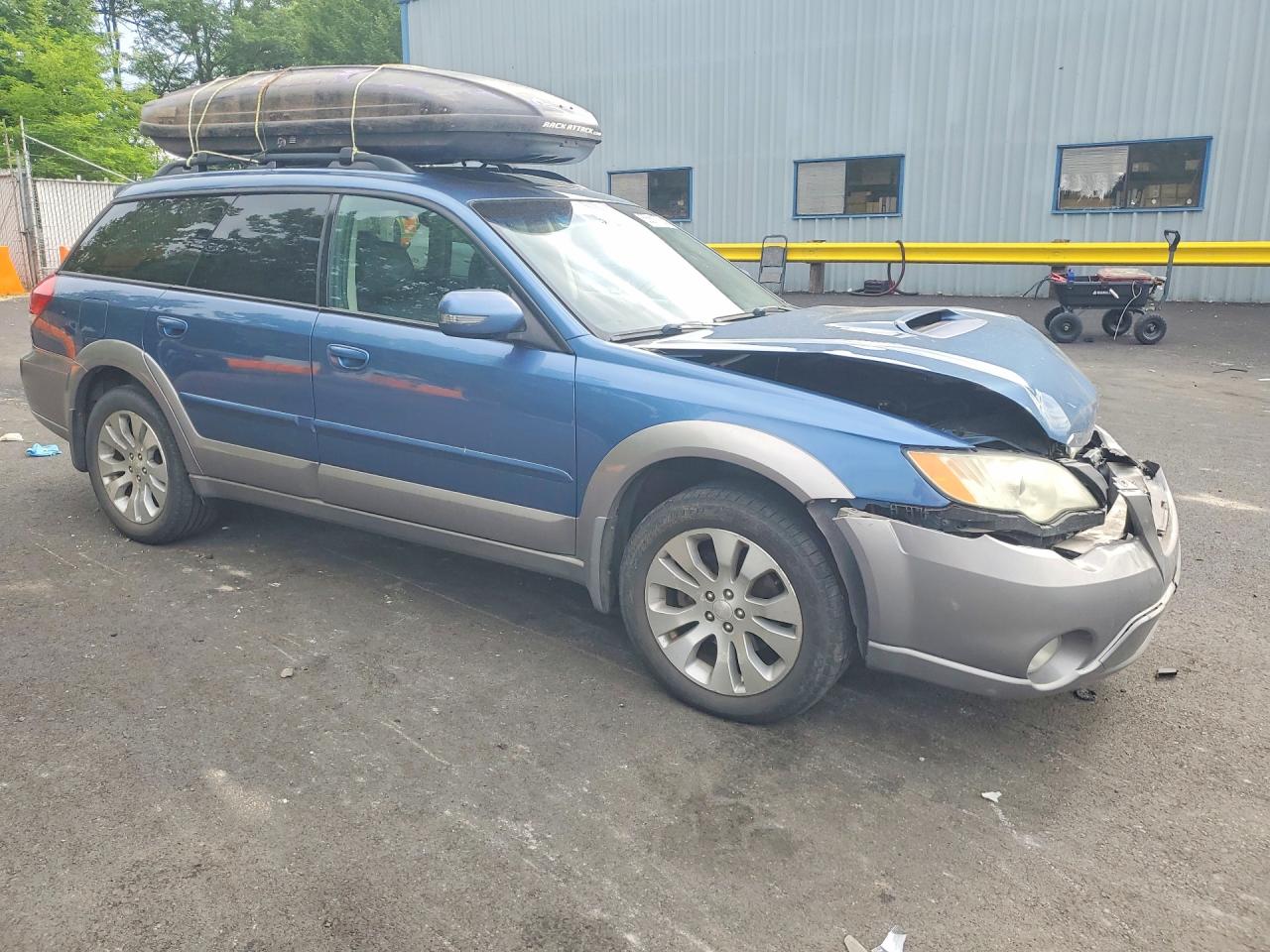 2009 Subaru Outback 2.5xt Limited Blue vin: 4S4BP63C594321837