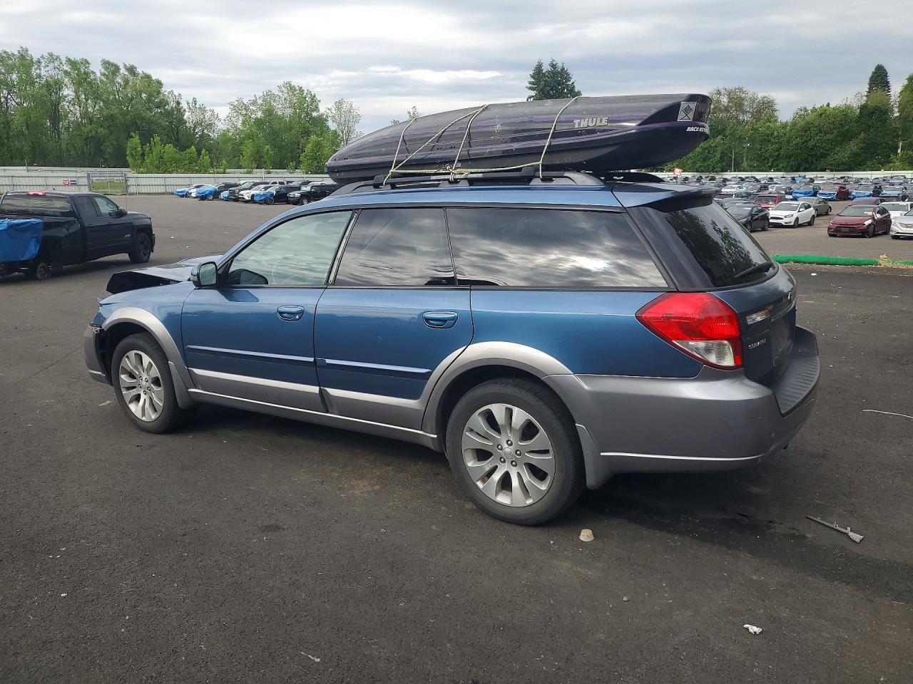 2009 Subaru Outback 2.5xt Limited Blue vin: 4S4BP63C594321837