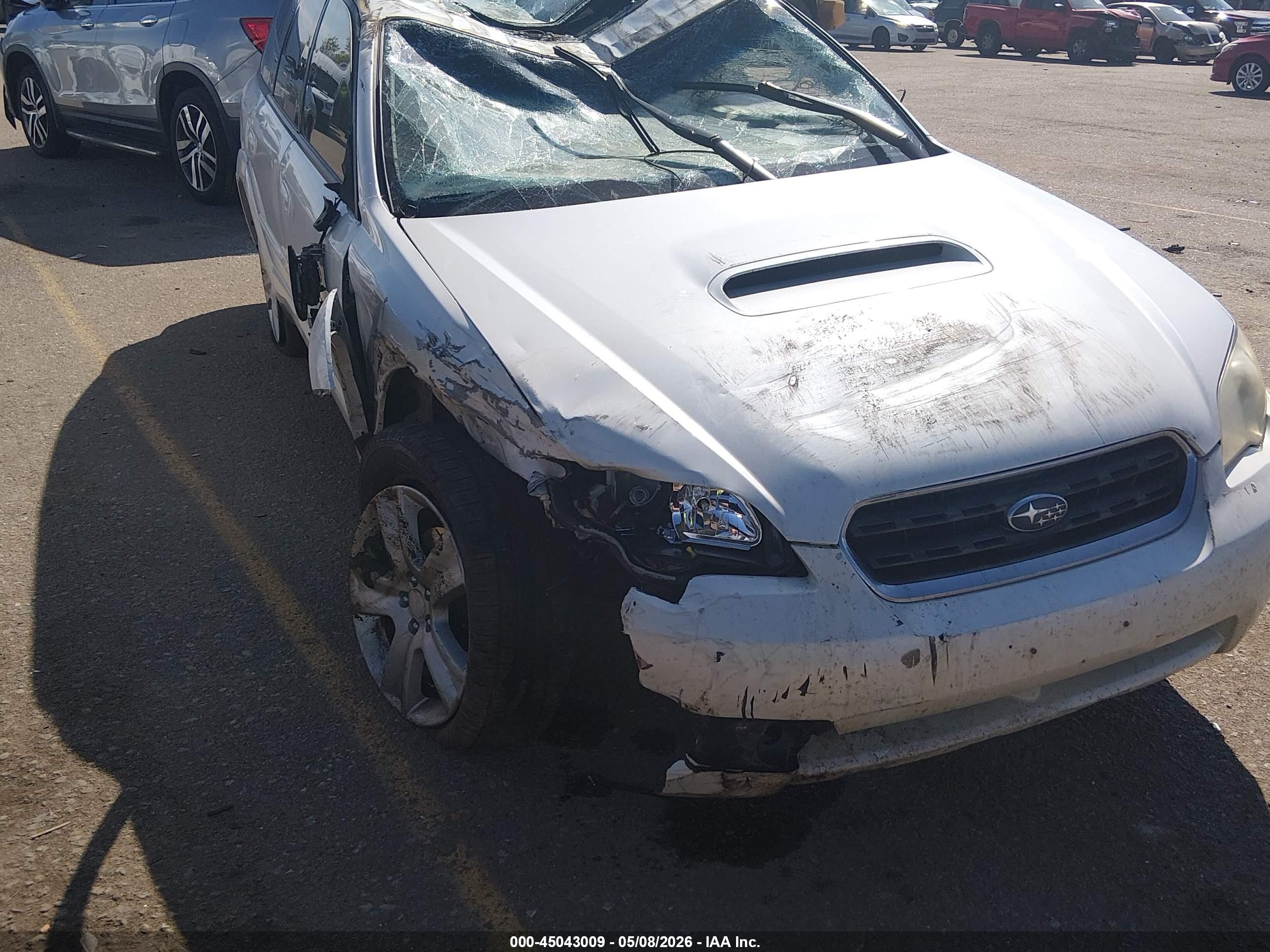 2007 Subaru Outback 2.5xt Limited Белый vin: 4S4BP63C676304613