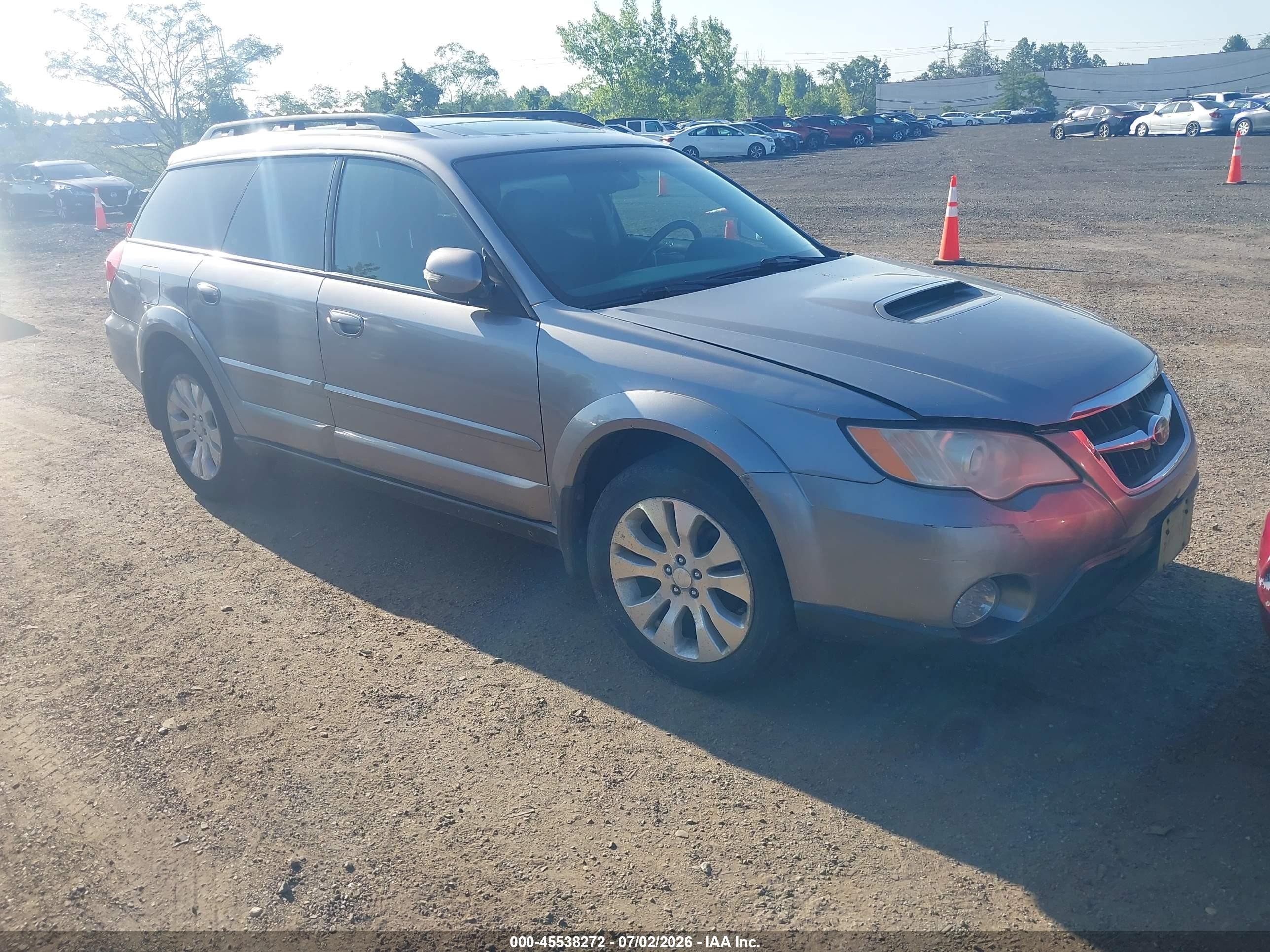 2009 Subaru Outback 2.5xt Limited Gray vin: 4S4BP63C896319682