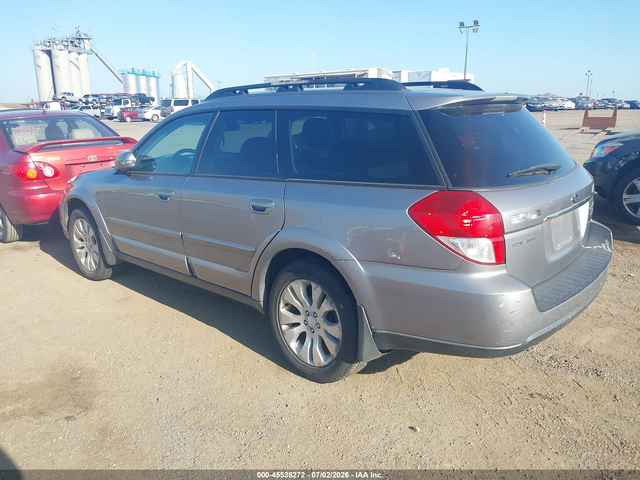 2009 Subaru Outback 2.5xt Limited Gray vin: 4S4BP63C896319682
