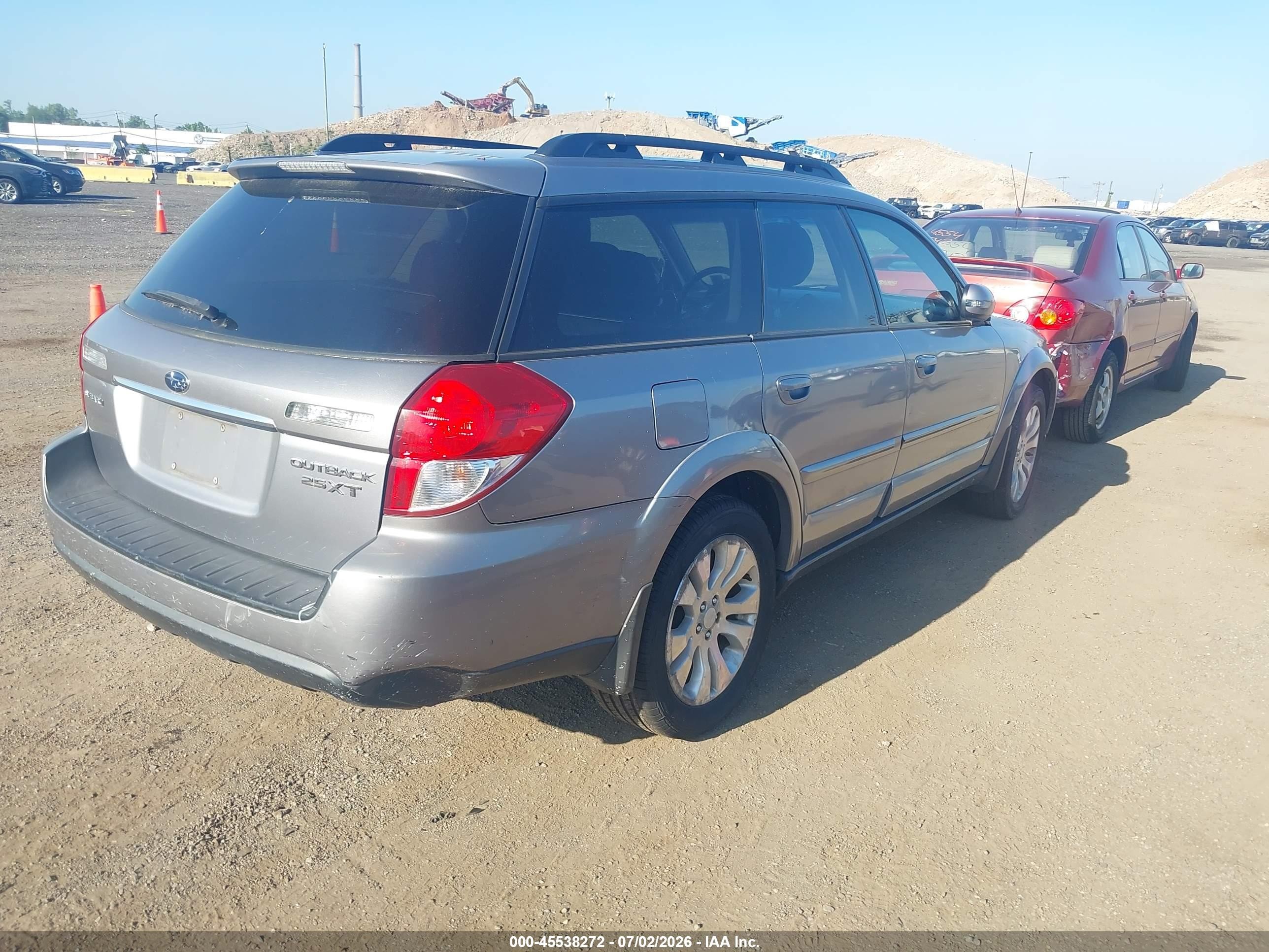2009 Subaru Outback 2.5xt Limited Gray vin: 4S4BP63C896319682