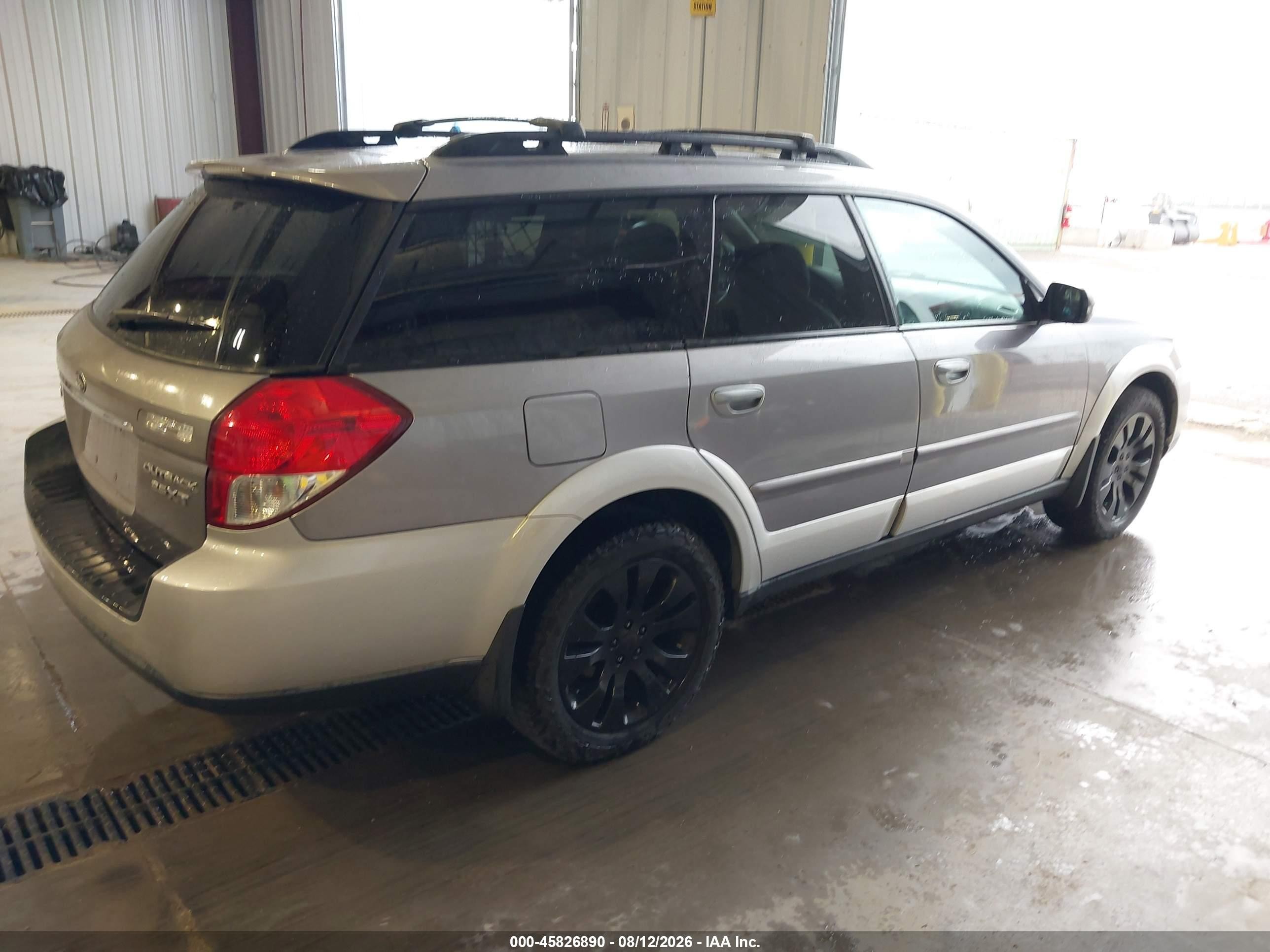 2009 Subaru Outback 2.5xt Limited Серебряный vin: 4S4BP63C994319475