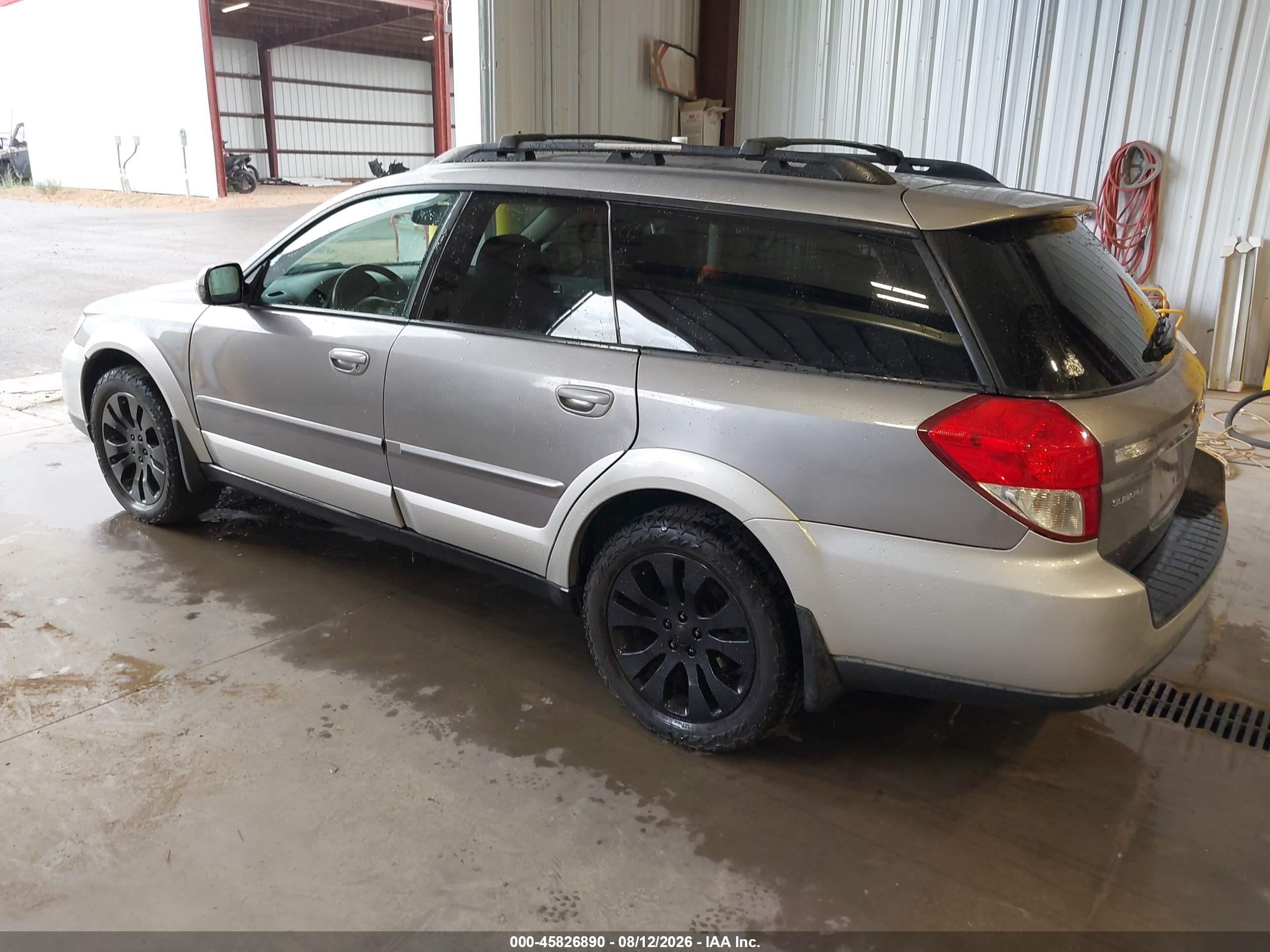 2009 Subaru Outback 2.5xt Limited Серебряный vin: 4S4BP63C994319475