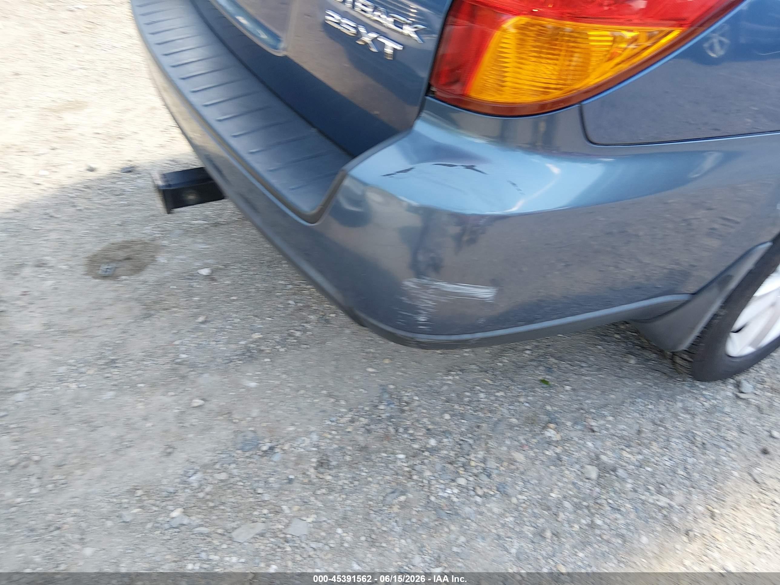 2007 Subaru Outback 2.5xt Limited Blue vin: 4S4BP63CX74302827