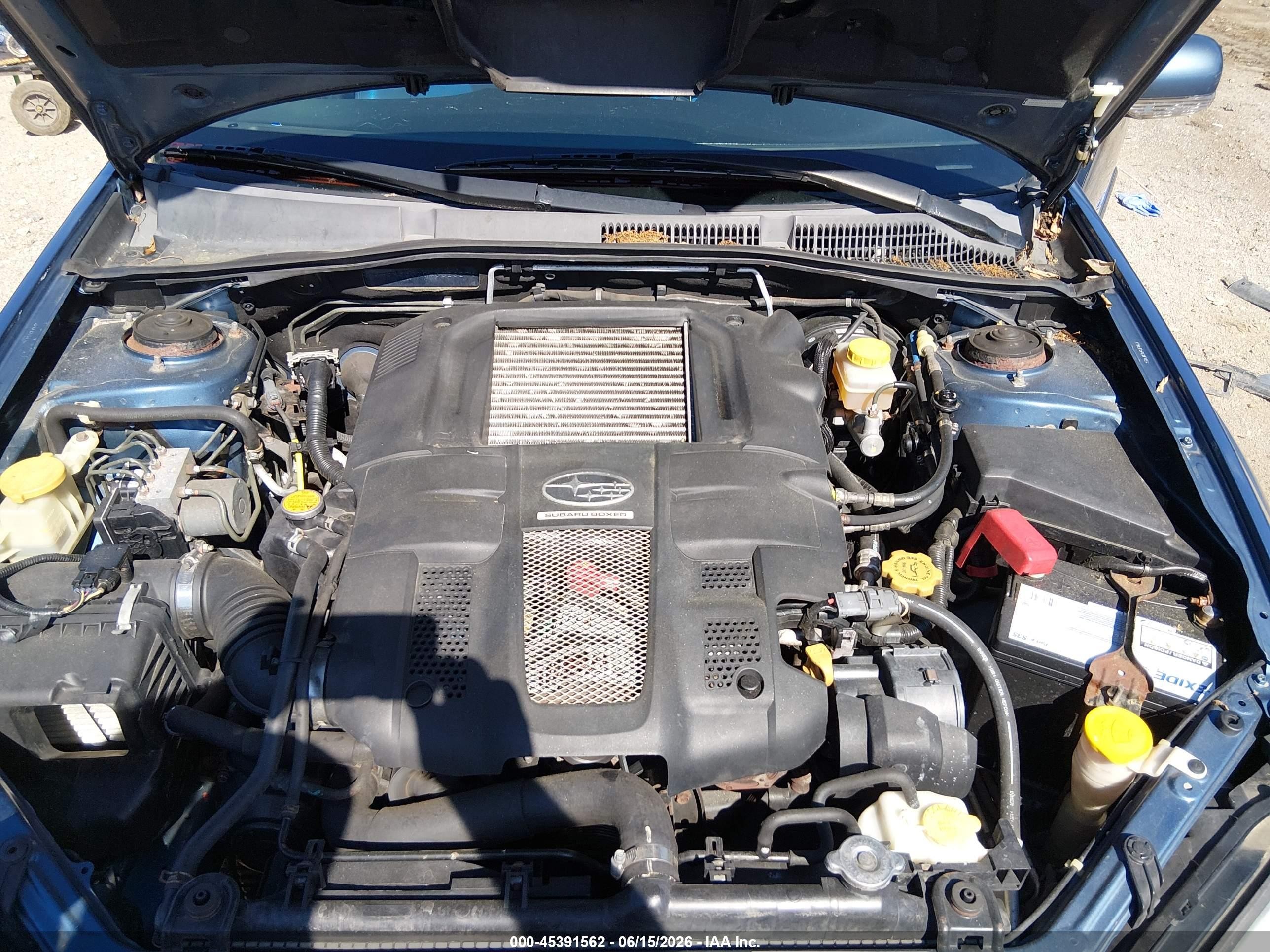 2007 Subaru Outback 2.5xt Limited Blue vin: 4S4BP63CX74302827