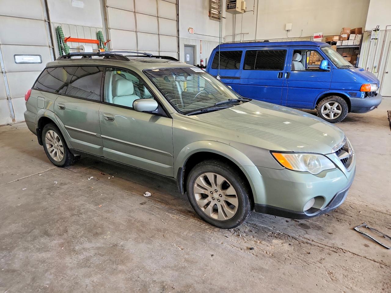 2009 Subaru Outback 2.5i Limited Green vin: 4S4BP66C097314322