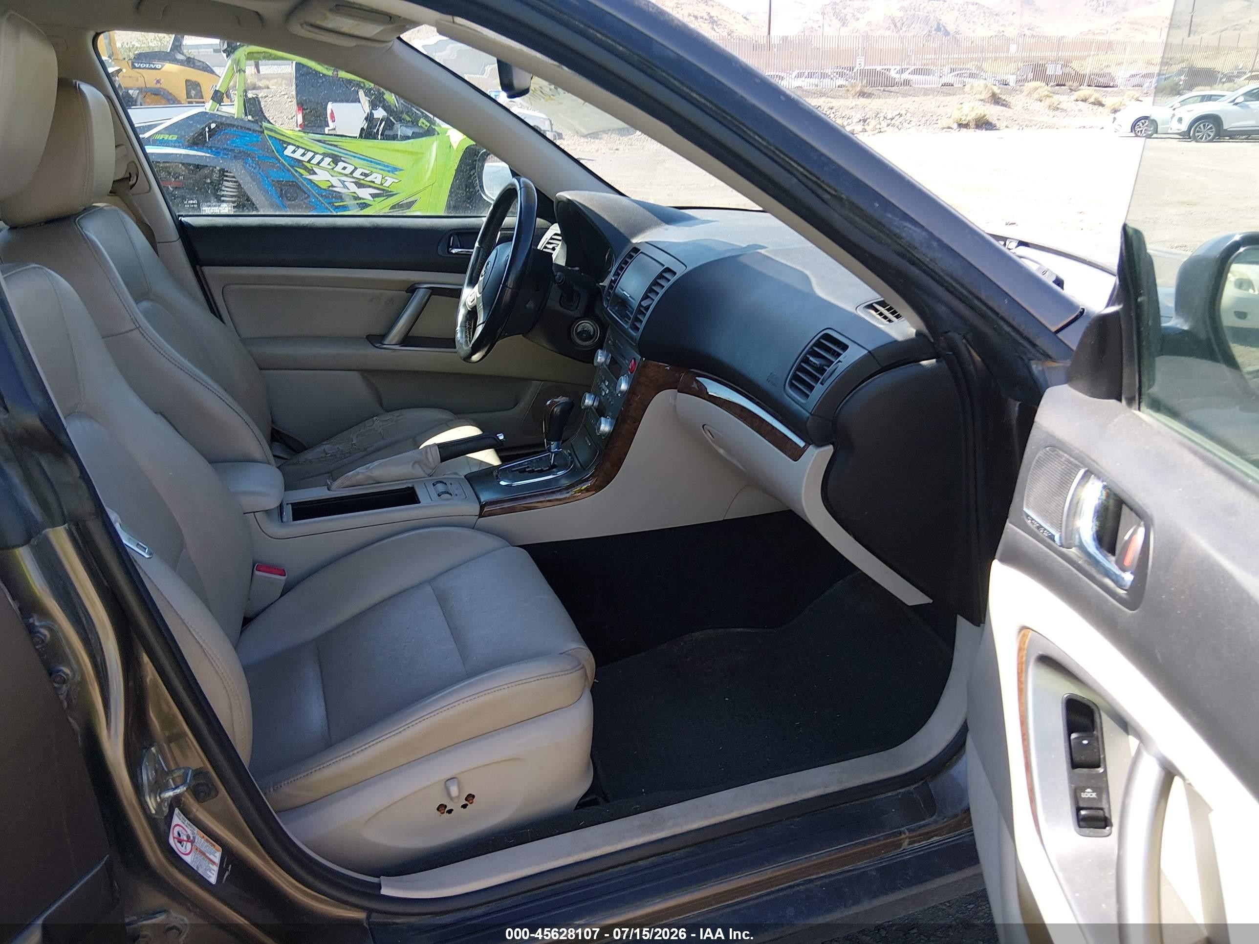 2009 Subaru Outback 2.5i Limited Brown vin: 4S4BP66C097324378