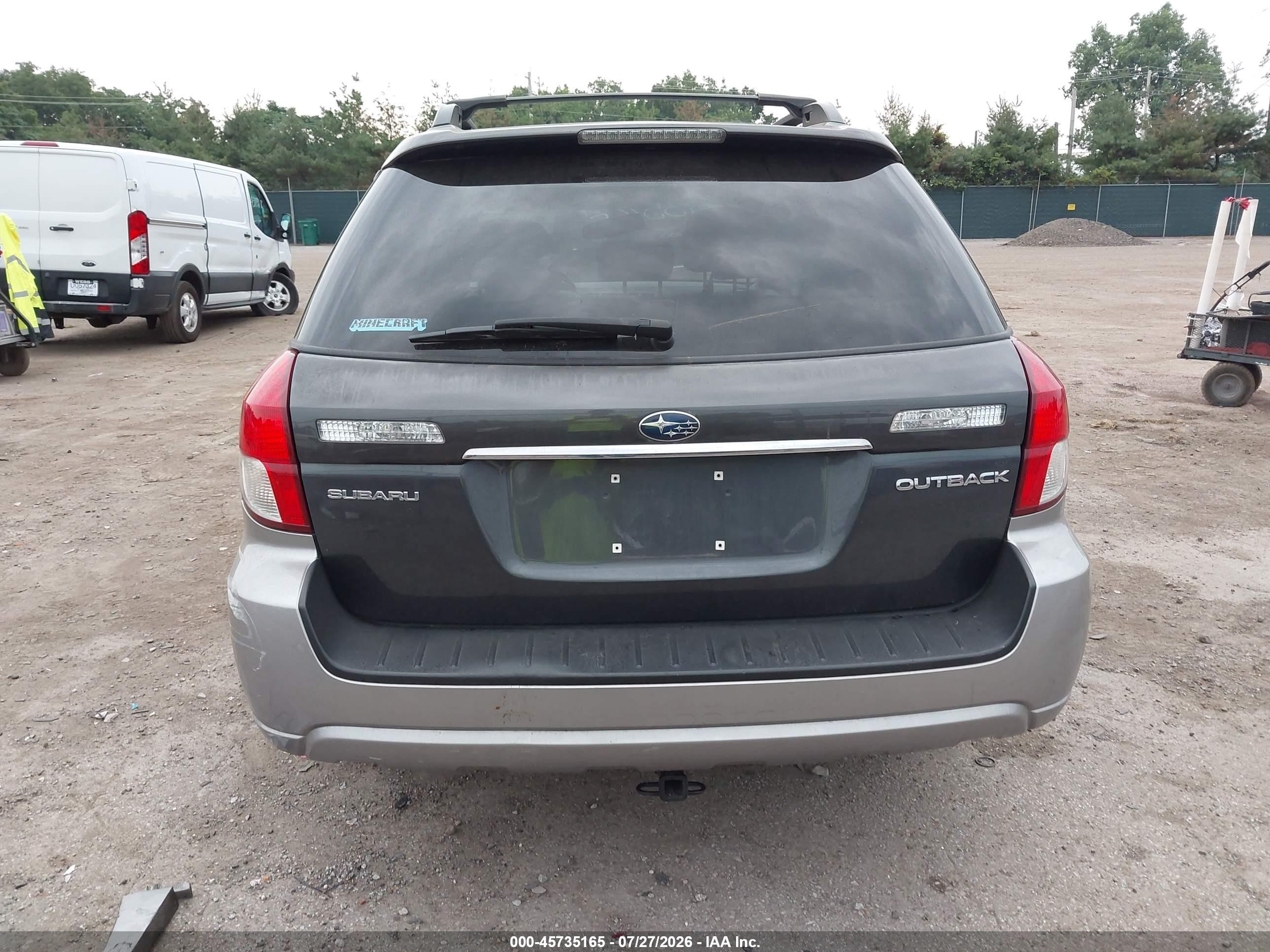 2009 Subaru Outback 2.5i Limited Gray vin: 4S4BP66C097340600