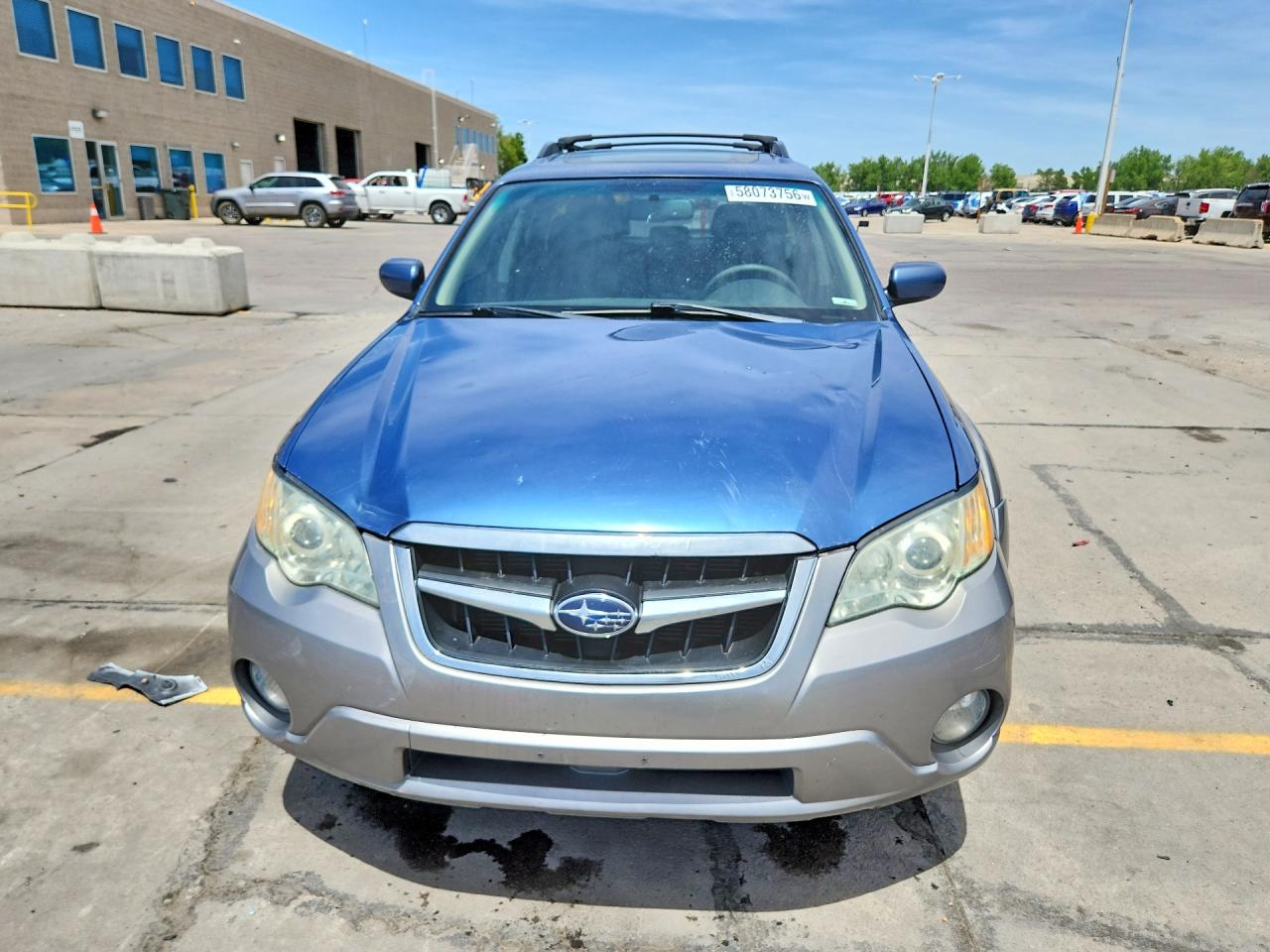 2009 Subaru Outback 2.5i Limited Blue vin: 4S4BP66C197310313