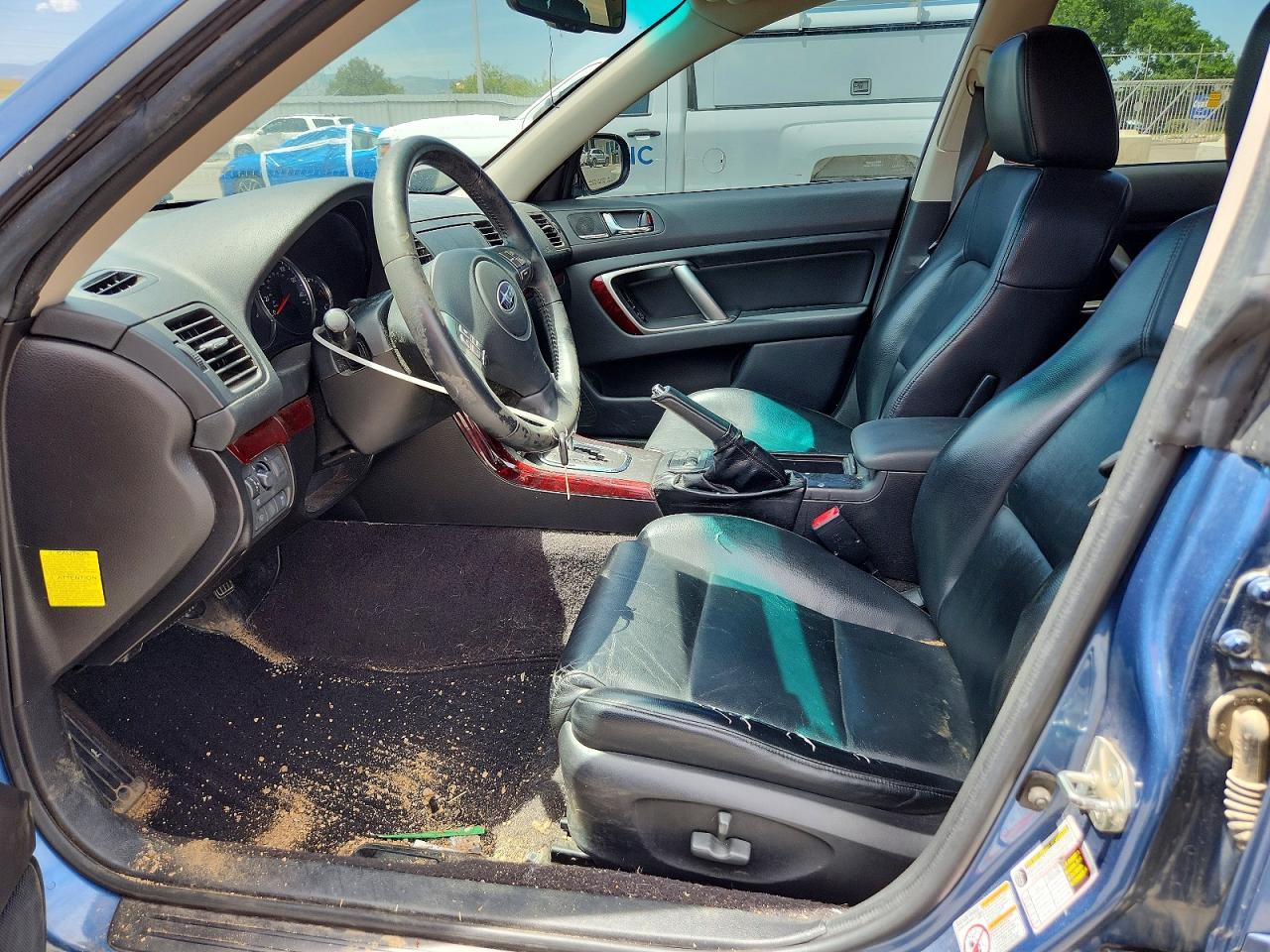 2009 Subaru Outback 2.5i Limited Blue vin: 4S4BP66C197310313