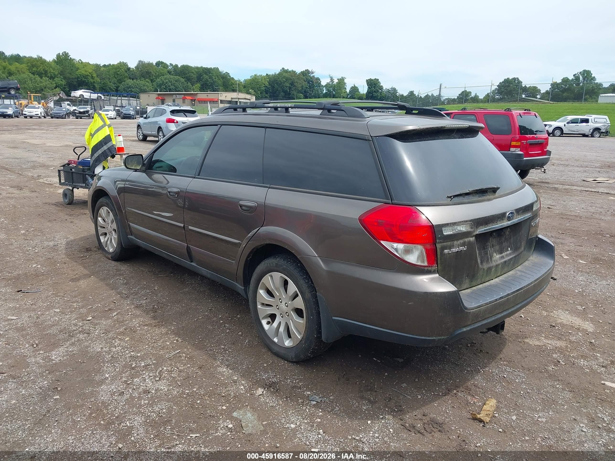 2009 Subaru Outback 2.5i Limited Brown vin: 4S4BP66C197327080