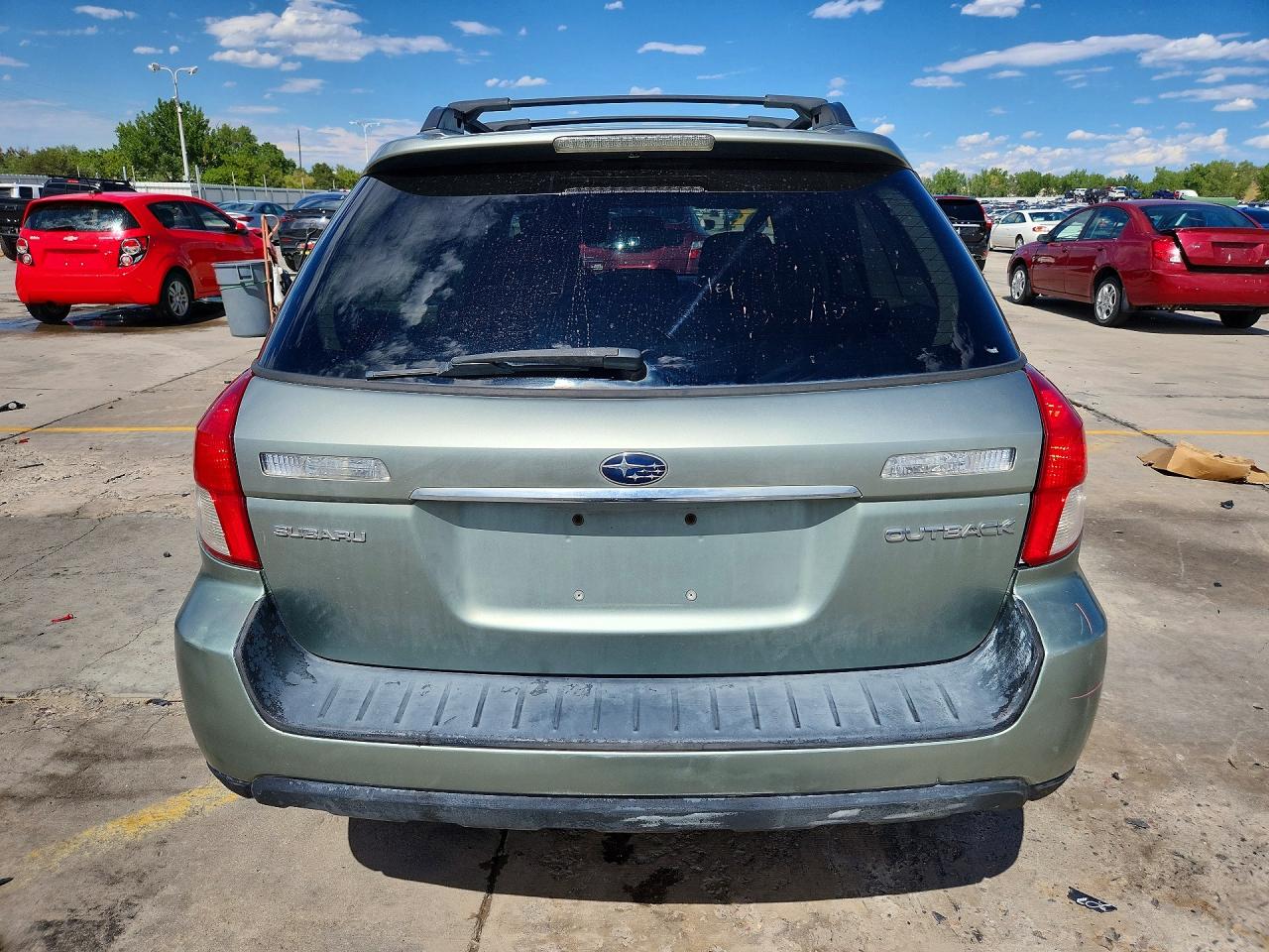 2009 Subaru Outback 2.5i Limited Green vin: 4S4BP66C297334152