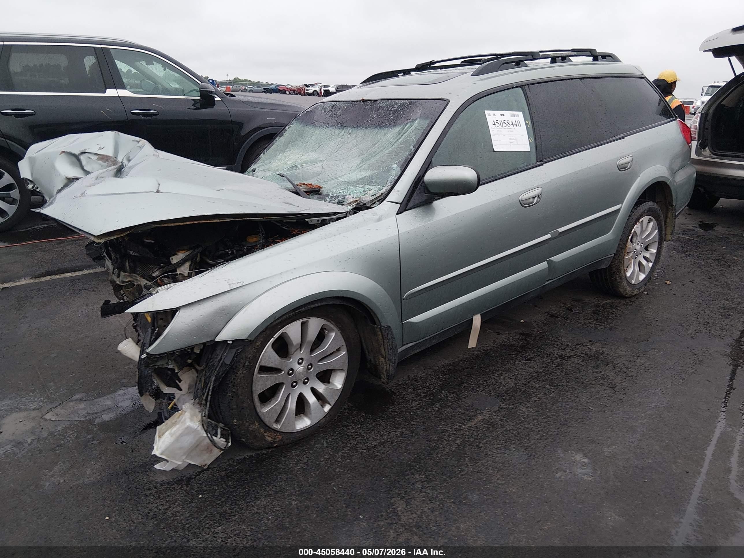 2009 Subaru Outback 2.5i Limited Silver vin: 4S4BP66C397325010
