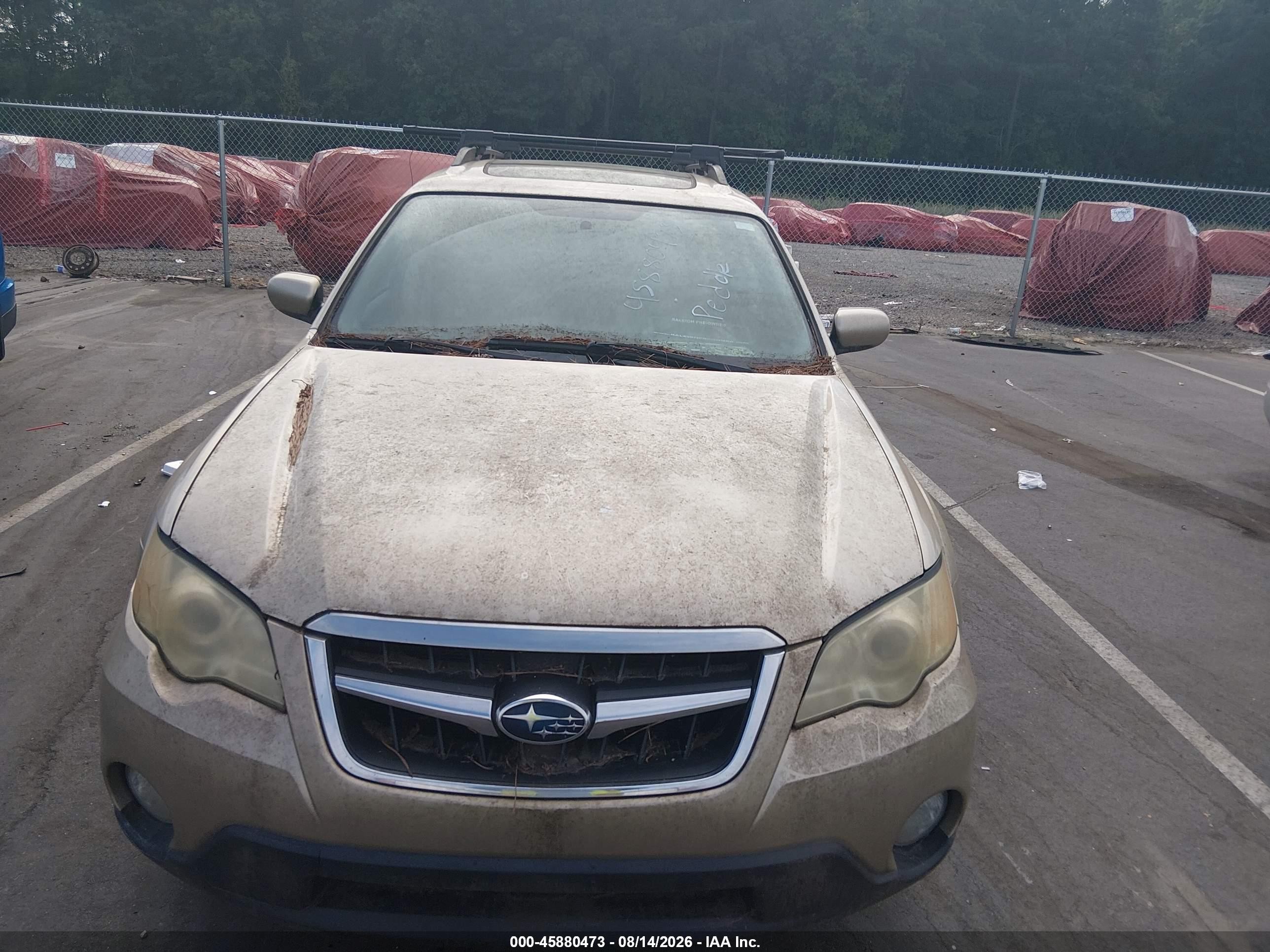 2009 Subaru Outback 2.5i Limited Золотой vin: 4S4BP66C497310306