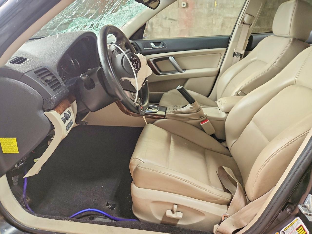 2009 Subaru Outback 2.5i Limited Черный vin: 4S4BP66C497341278