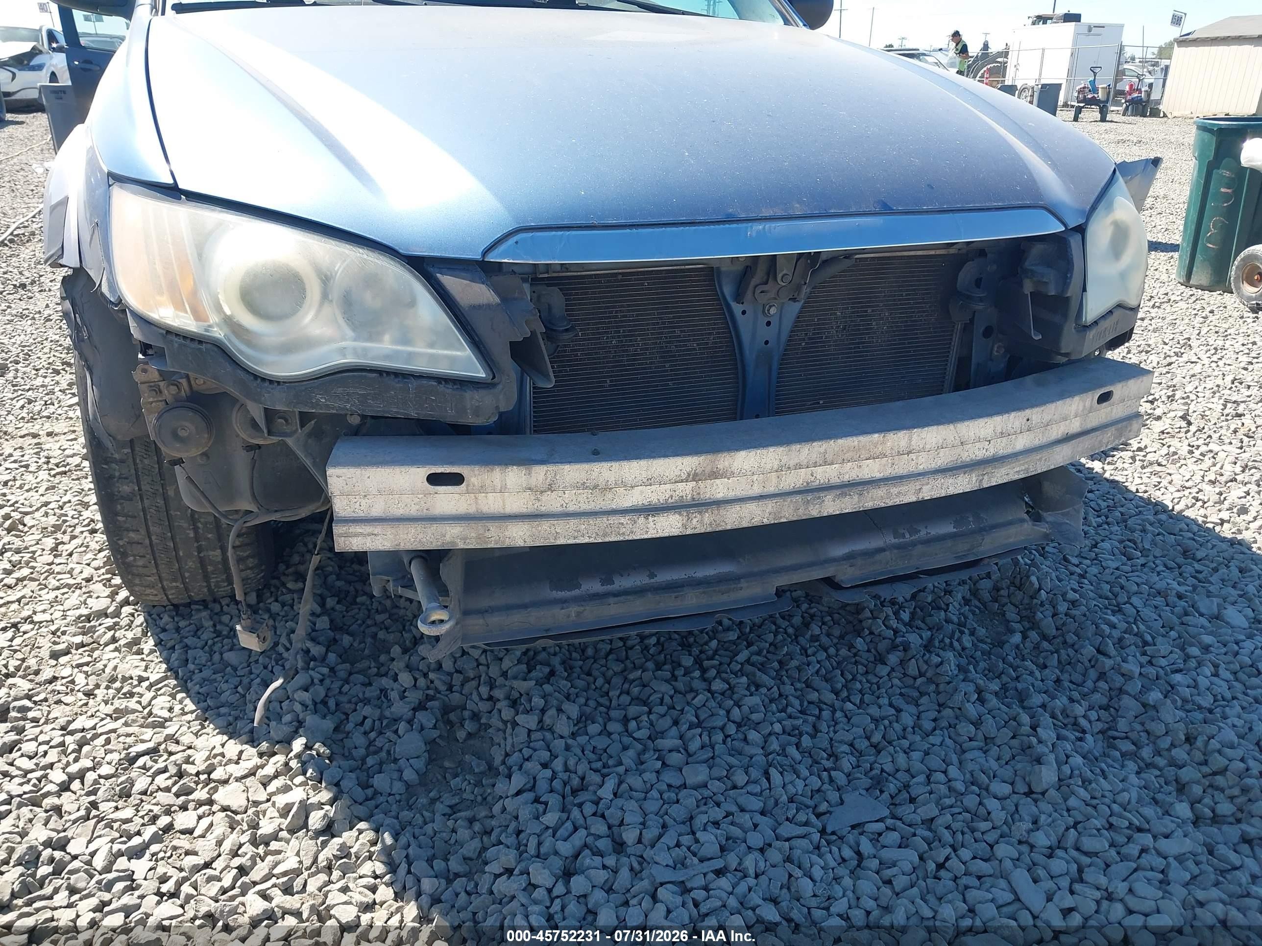 2009 Subaru Outback 2.5i Limited Синий vin: 4S4BP66C597319919