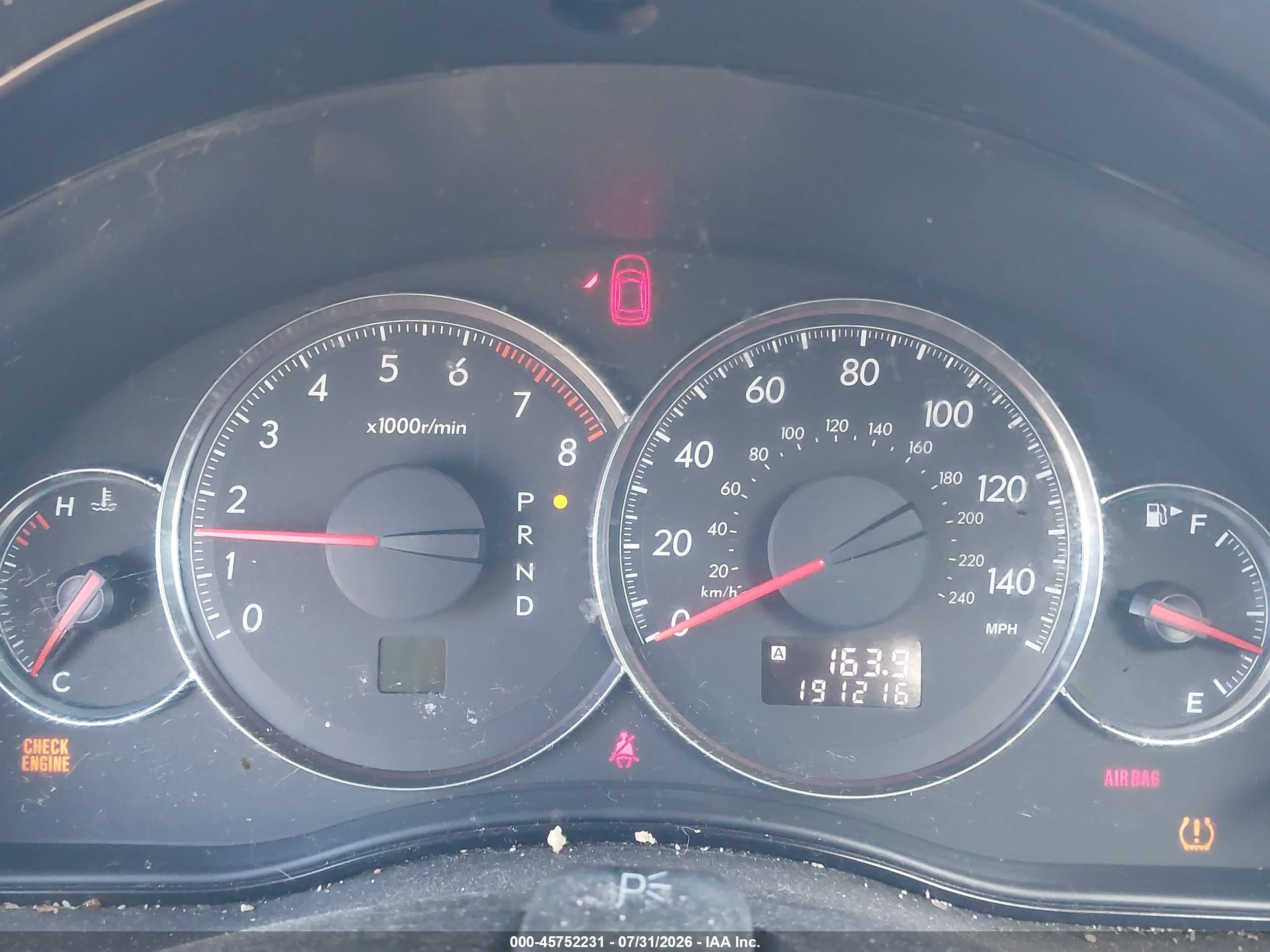 2009 Subaru Outback 2.5i Limited Синий vin: 4S4BP66C597319919