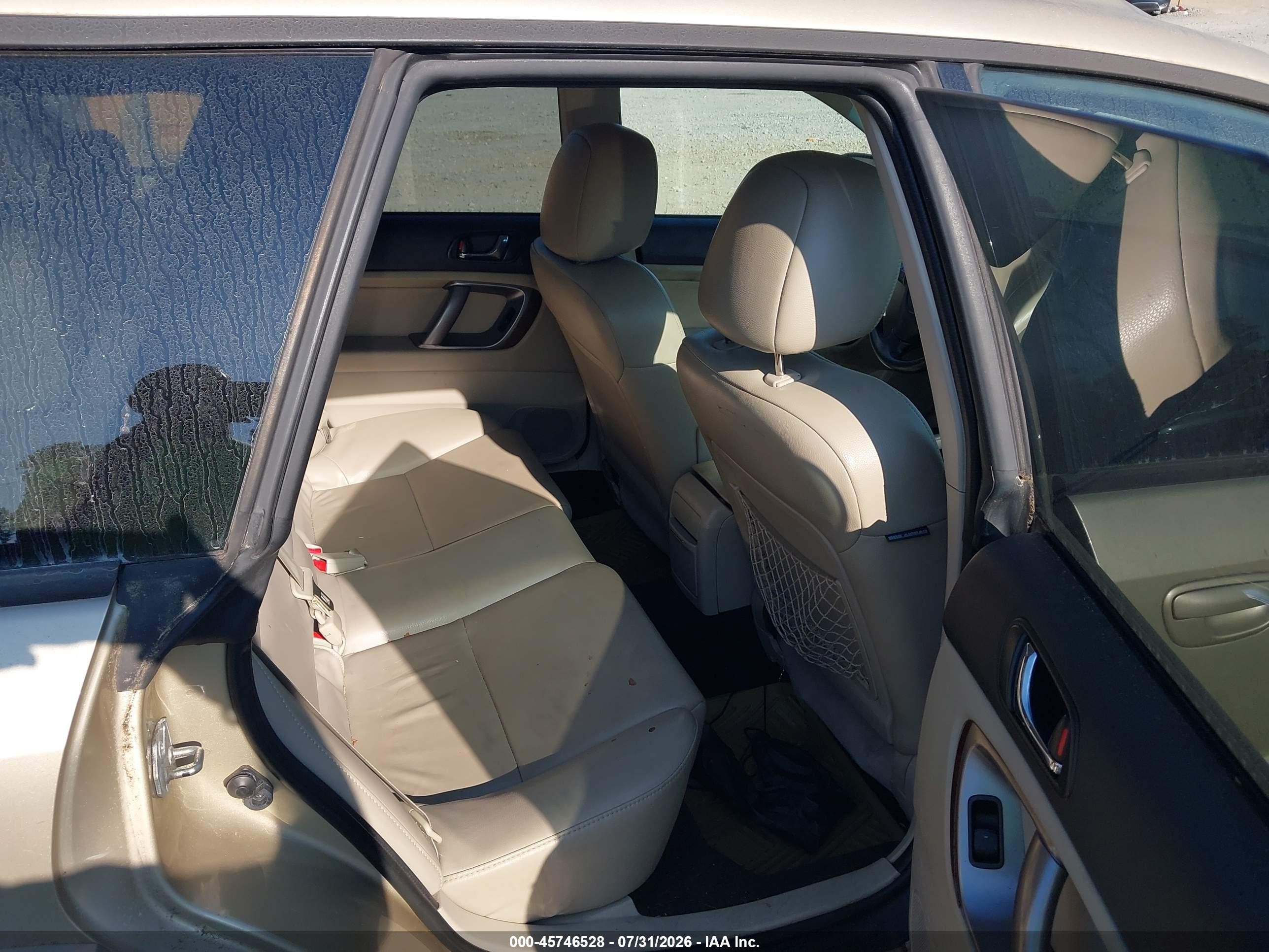 2009 Subaru Outback 2.5i Limited Золотой vin: 4S4BP66C697334428