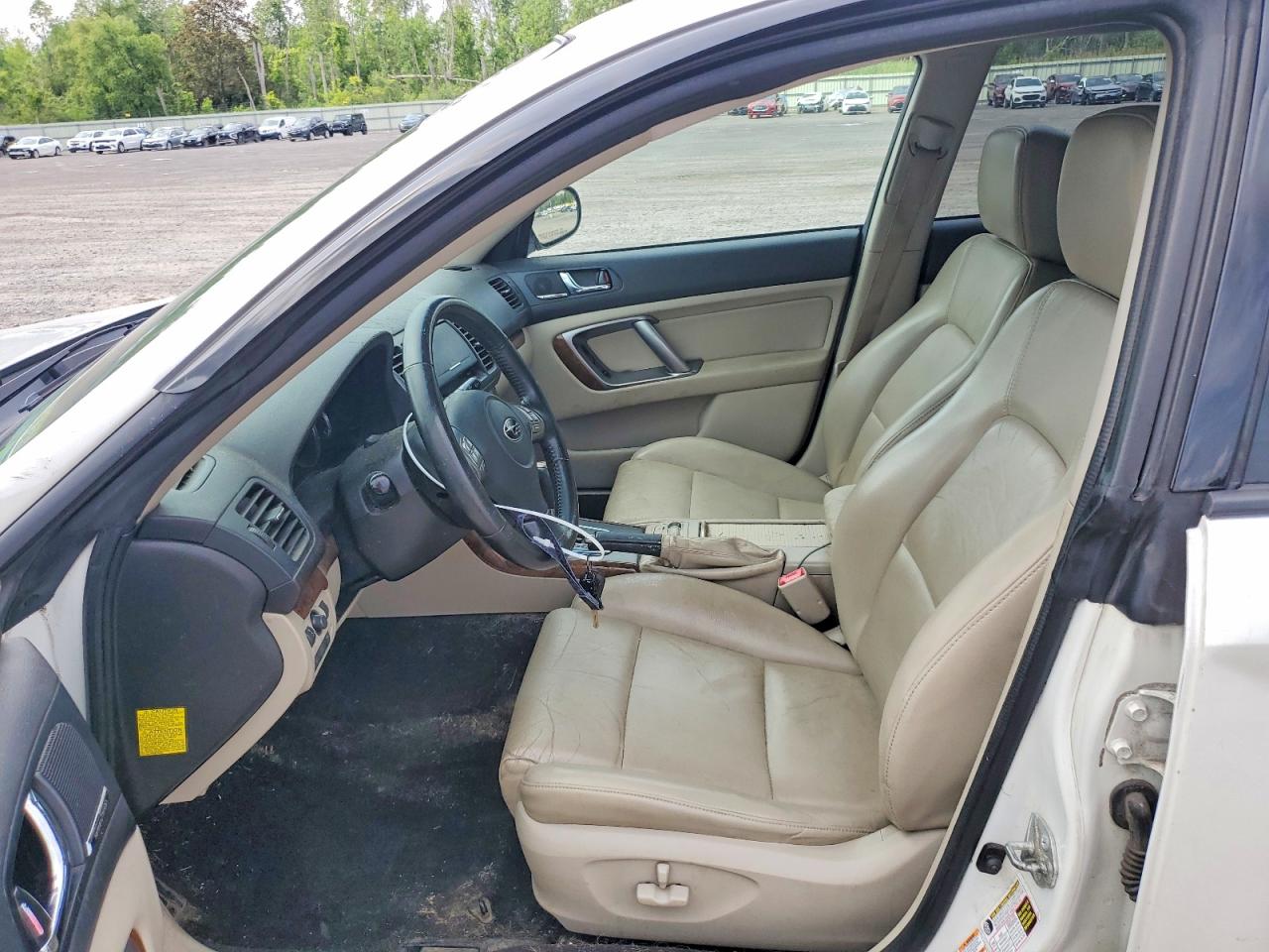 2009 Subaru Outback 2.5i Limited Белый vin: 4S4BP66C697346367