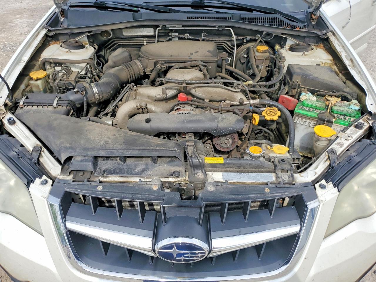 2009 Subaru Outback 2.5i Limited Белый vin: 4S4BP66C697346367