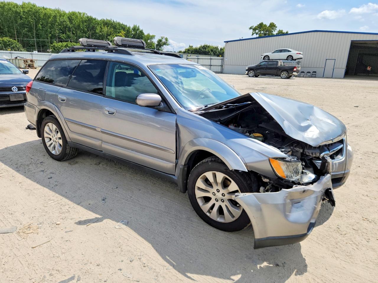 2009 Subaru Outback 2.5i Limited Silver vin: 4S4BP66C797341128
