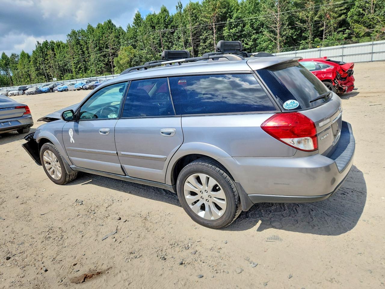 2009 Subaru Outback 2.5i Limited Silver vin: 4S4BP66C797341128
