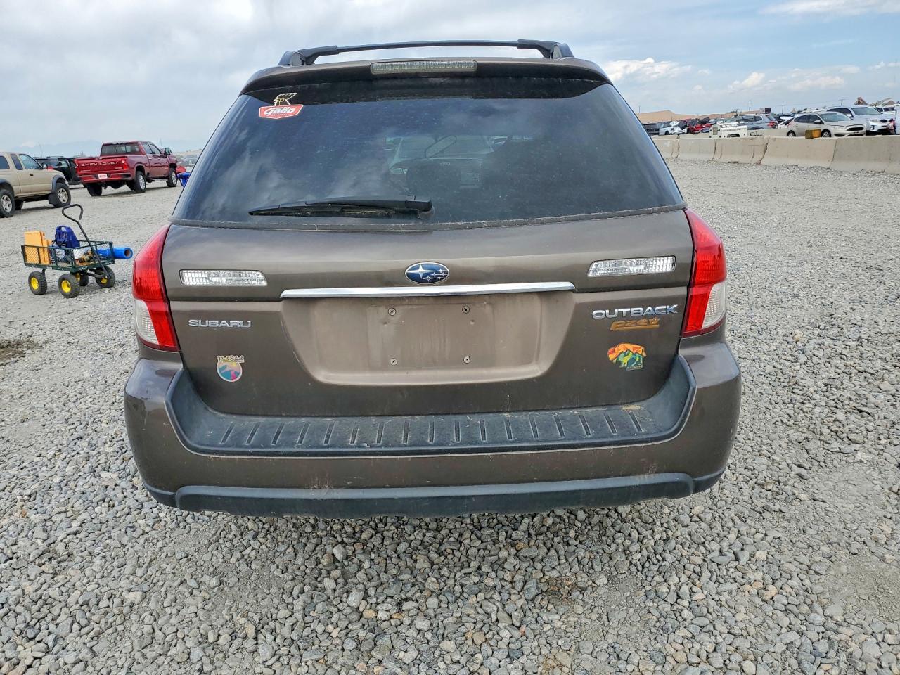 2009 Subaru Outback 2.5i Limited Brown vin: 4S4BP66C797343297