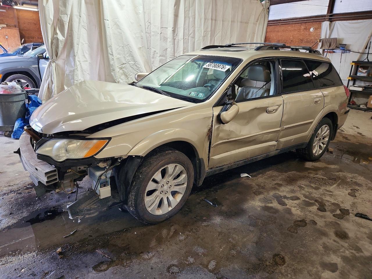 2009 Subaru Outback 2.5i Limited Gold vin: 4S4BP66C897337296