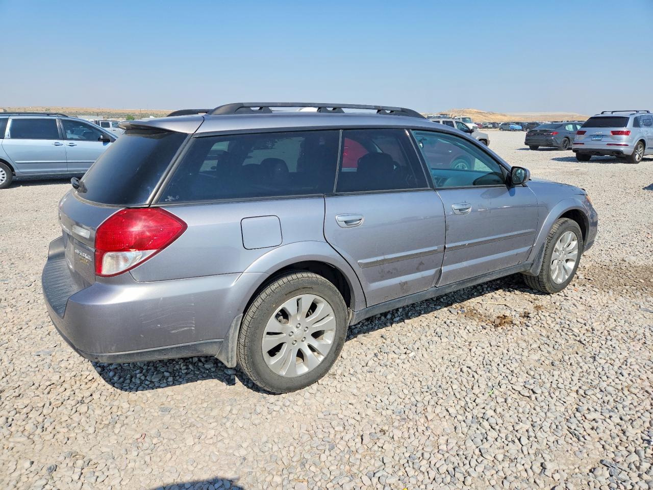 2009 Subaru Outback 2.5i Limited Серебряный vin: 4S4BP66C897339680