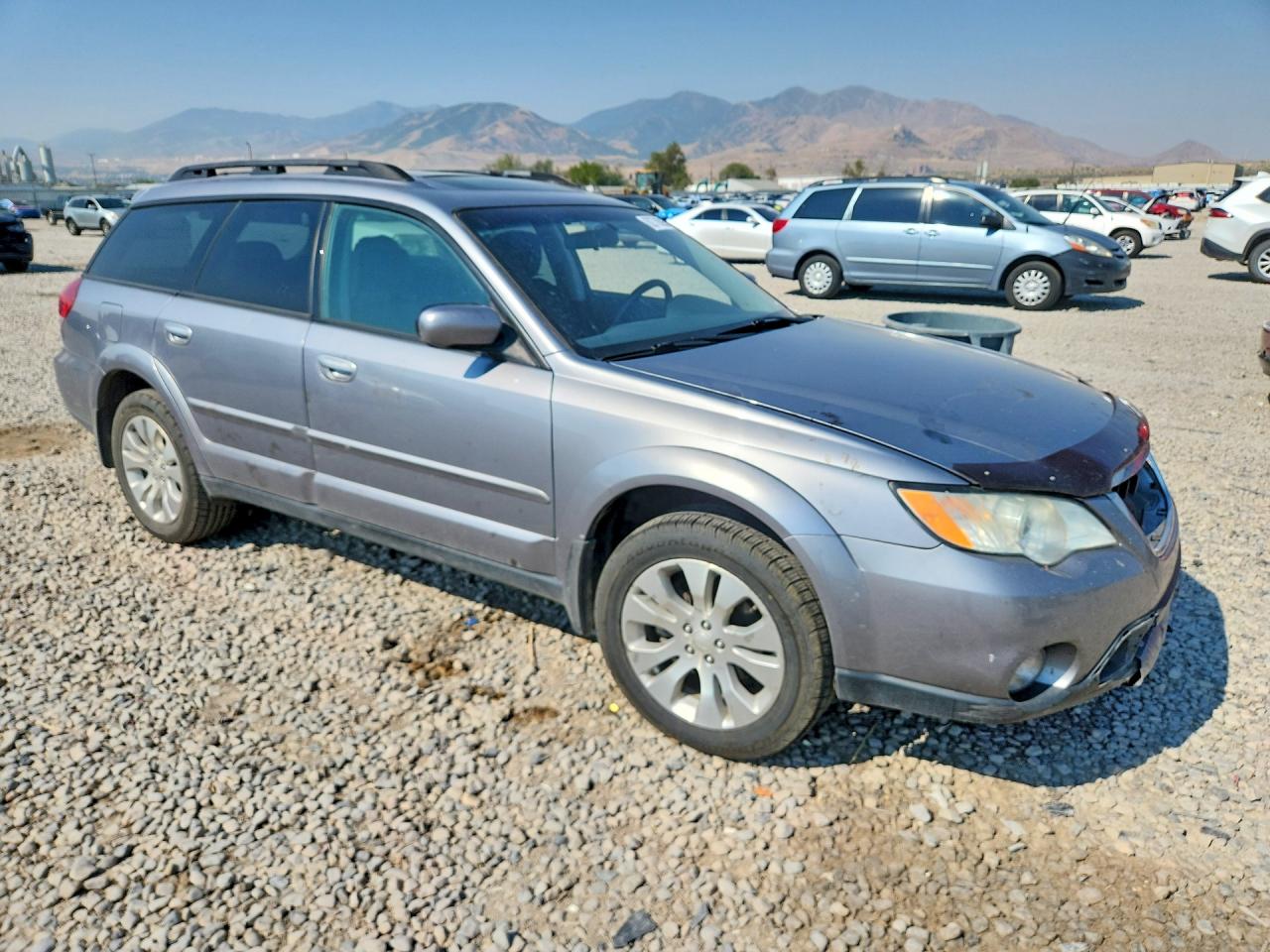 2009 Subaru Outback 2.5i Limited Серебряный vin: 4S4BP66C897339680