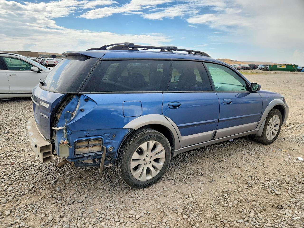 2009 Subaru Outback 2.5i Limited Blue vin: 4S4BP66CX97315705