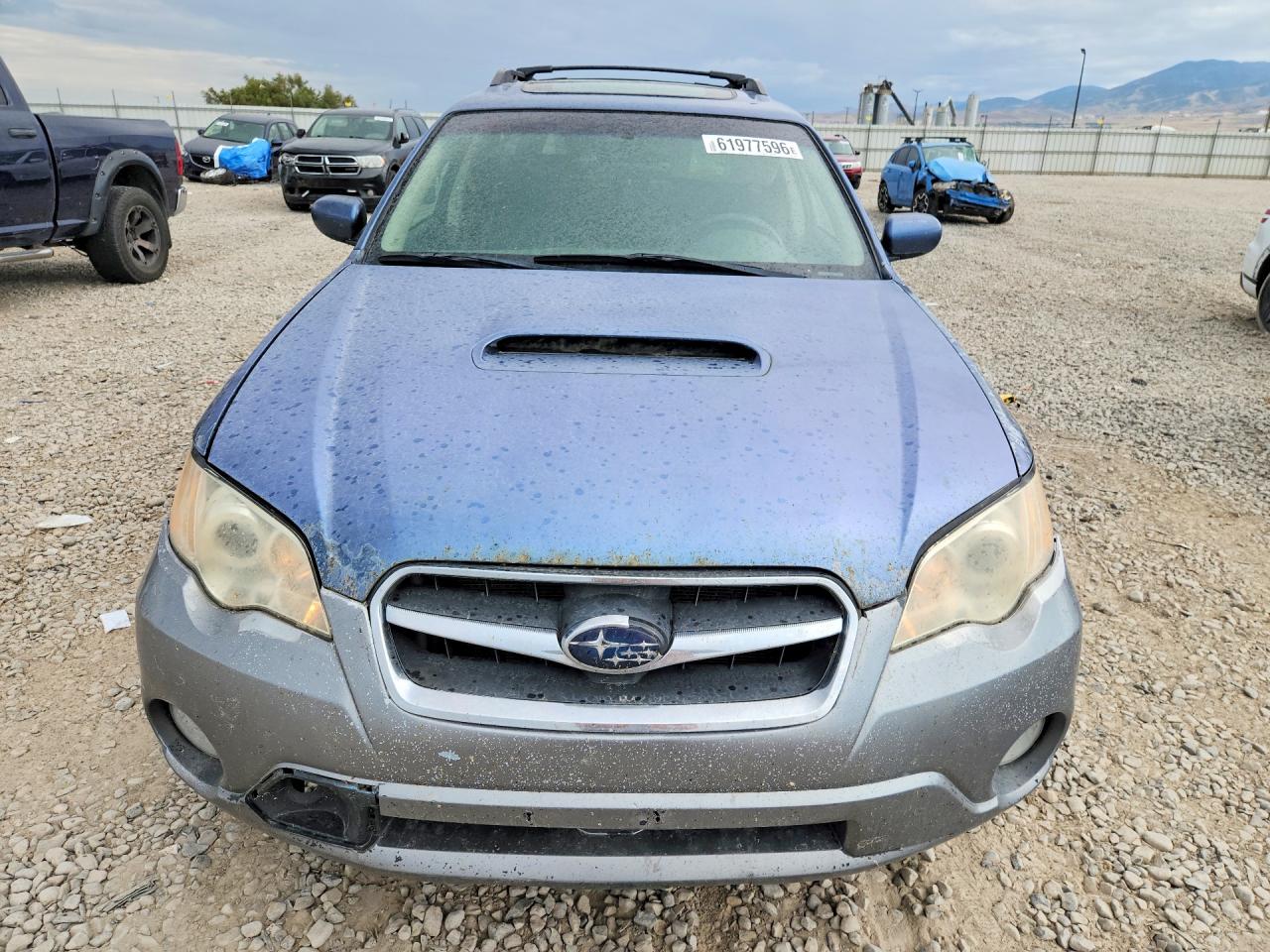 2009 Subaru Outback 2.5i Limited Blue vin: 4S4BP66CX97315705