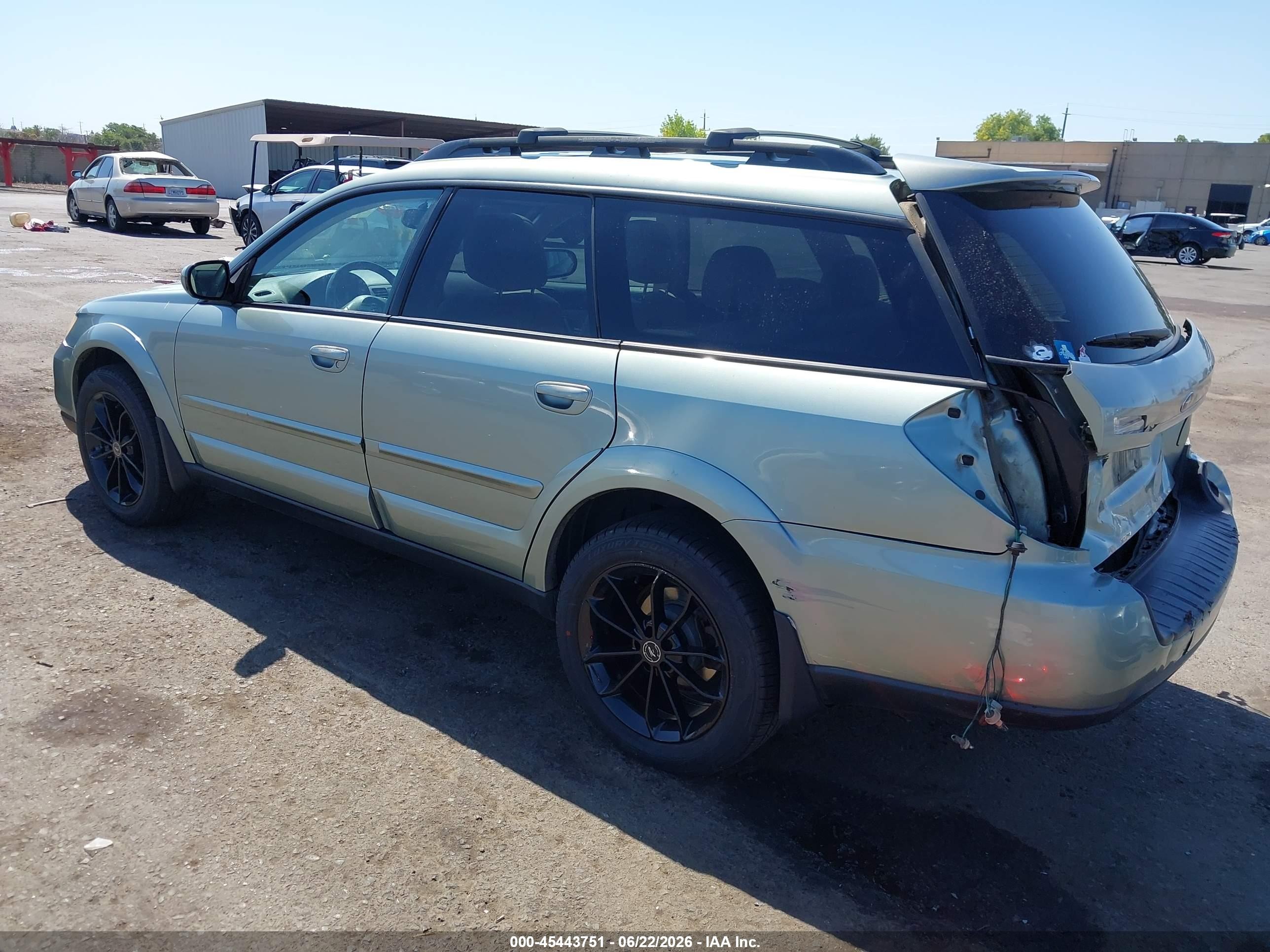 2009 Subaru Outback 2.5i Limited Green vin: 4S4BP66CX97317373