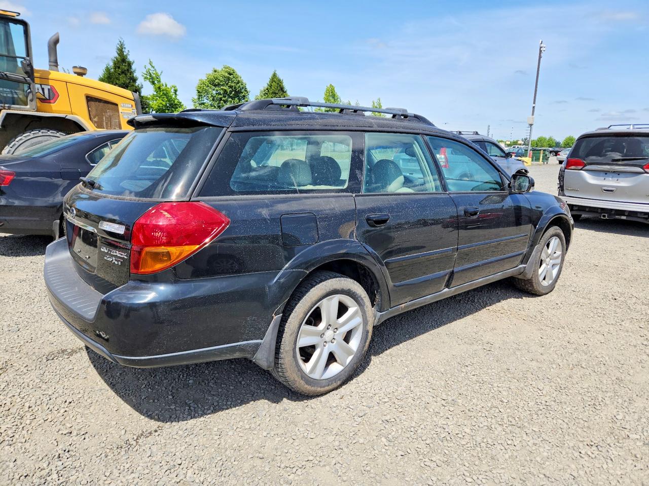 2005 Subaru Outback Черный vin: 4S4BP67C054318669