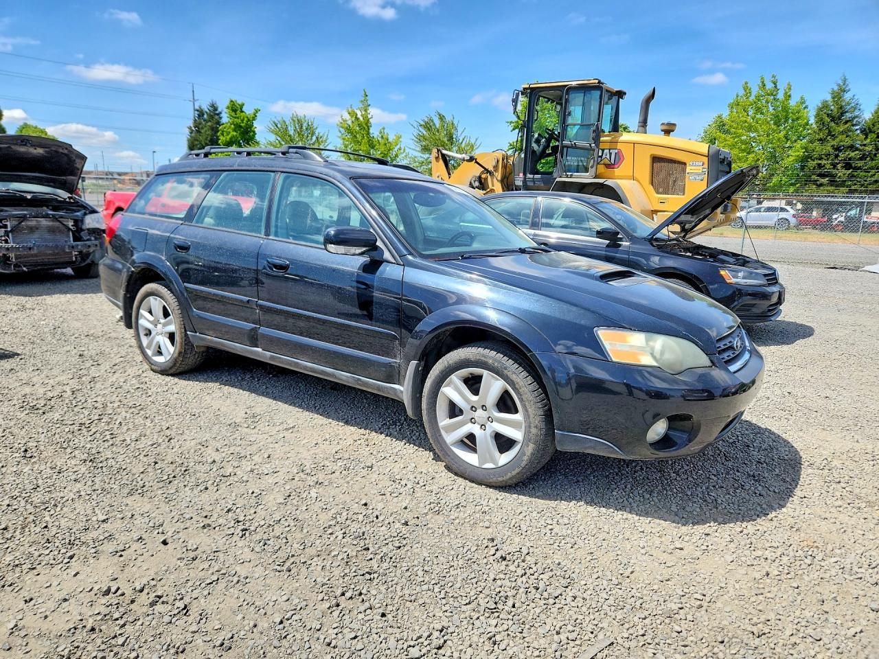 2005 Subaru Outback Черный vin: 4S4BP67C054318669