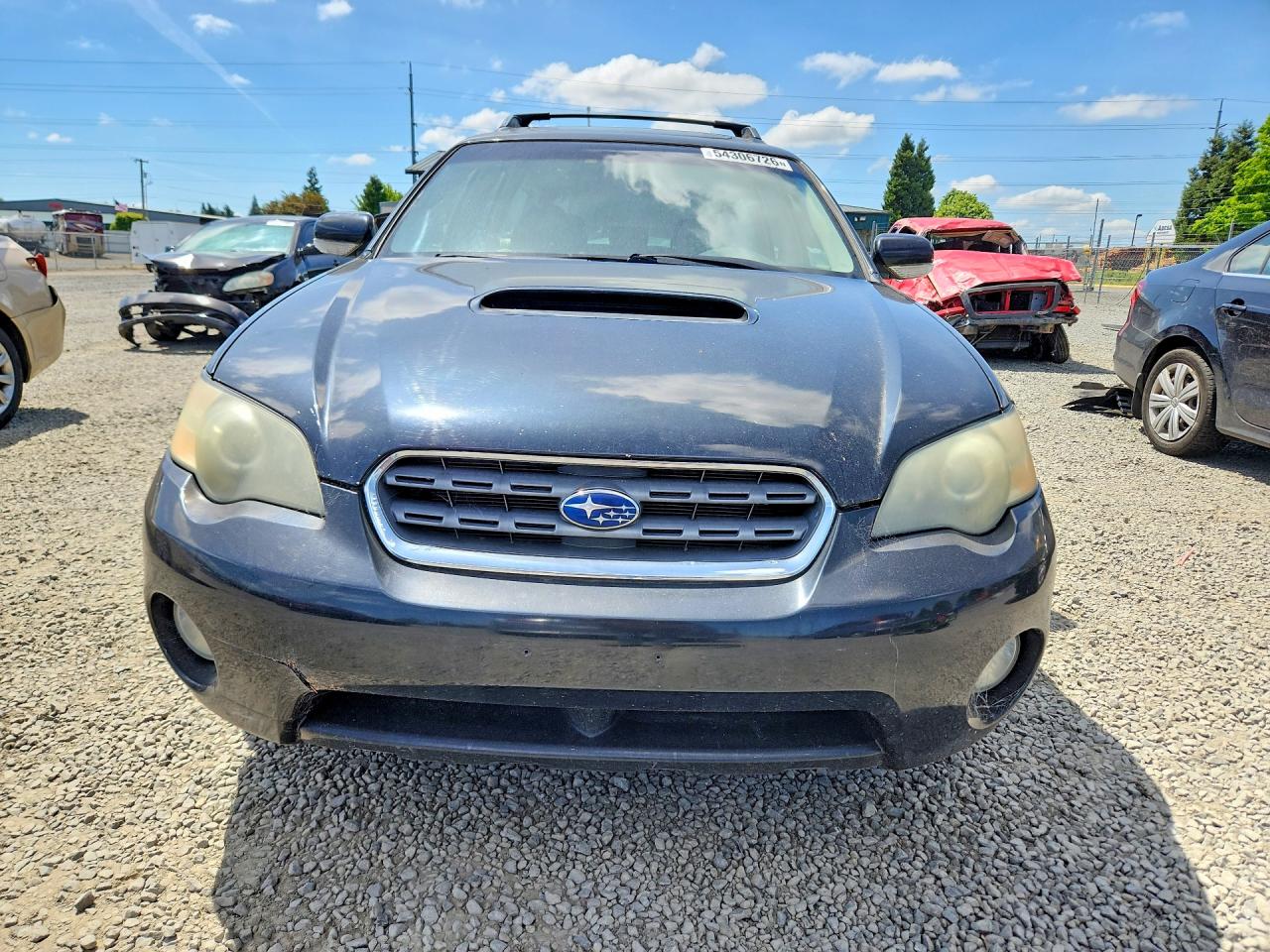 2005 Subaru Outback Черный vin: 4S4BP67C054318669