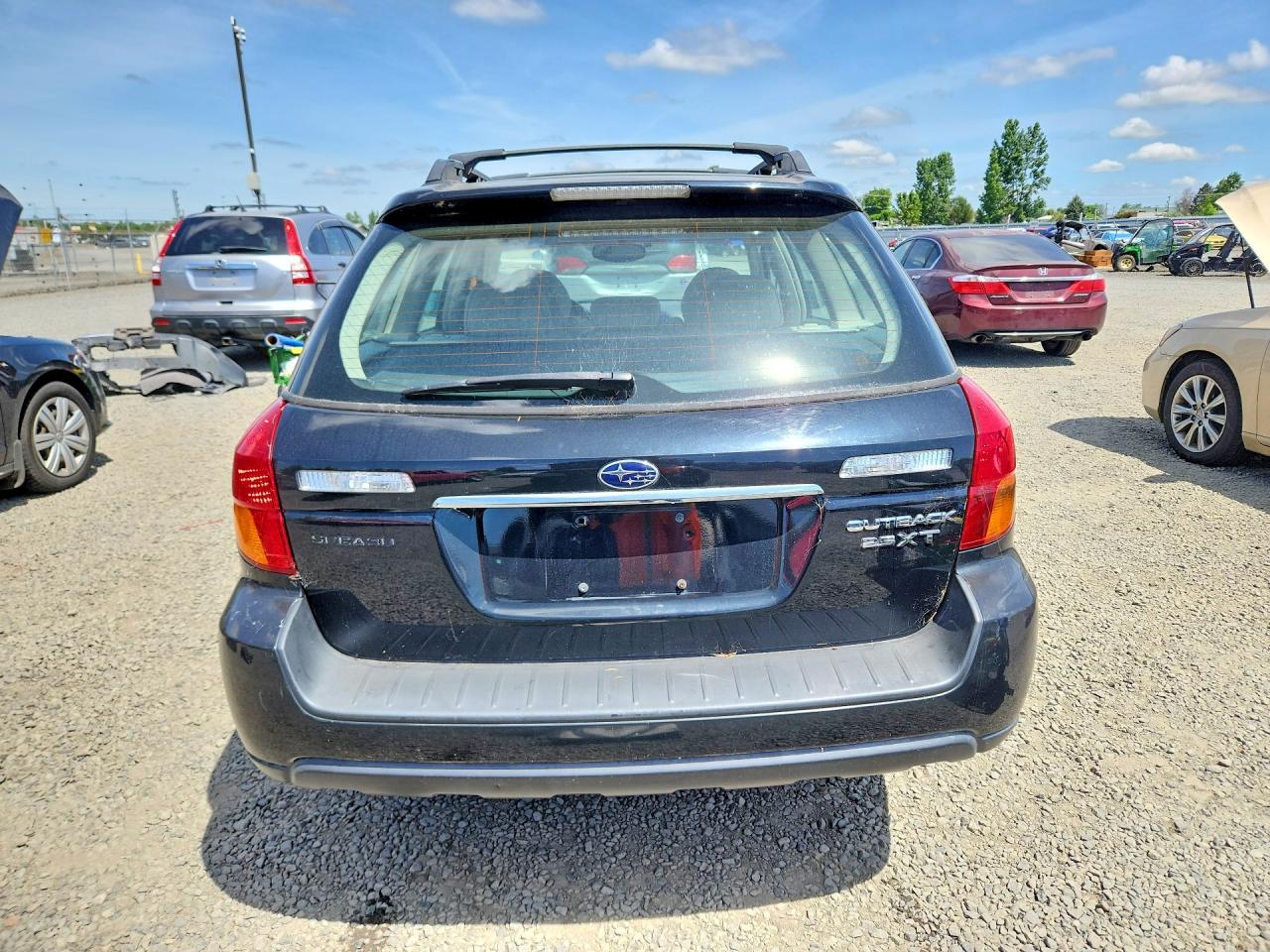 2005 Subaru Outback Черный vin: 4S4BP67C054318669