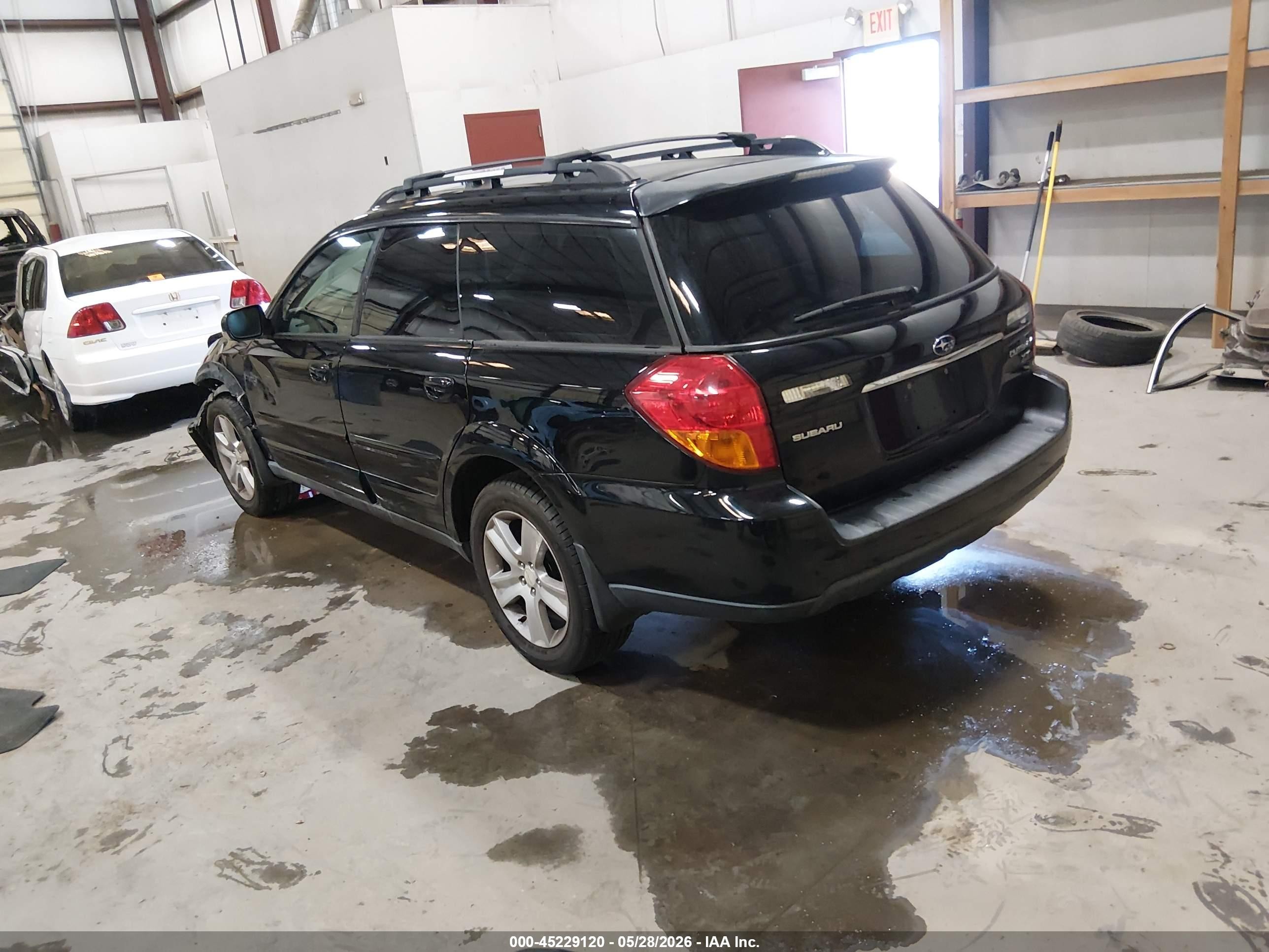 2005 Subaru Outback 2.5xt Limited Black vin: 4S4BP67C054320406
